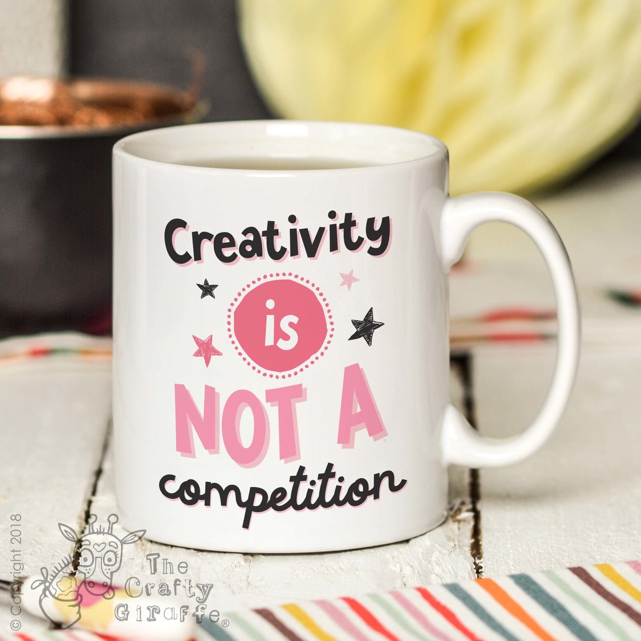 Creativity is not a competition Mug