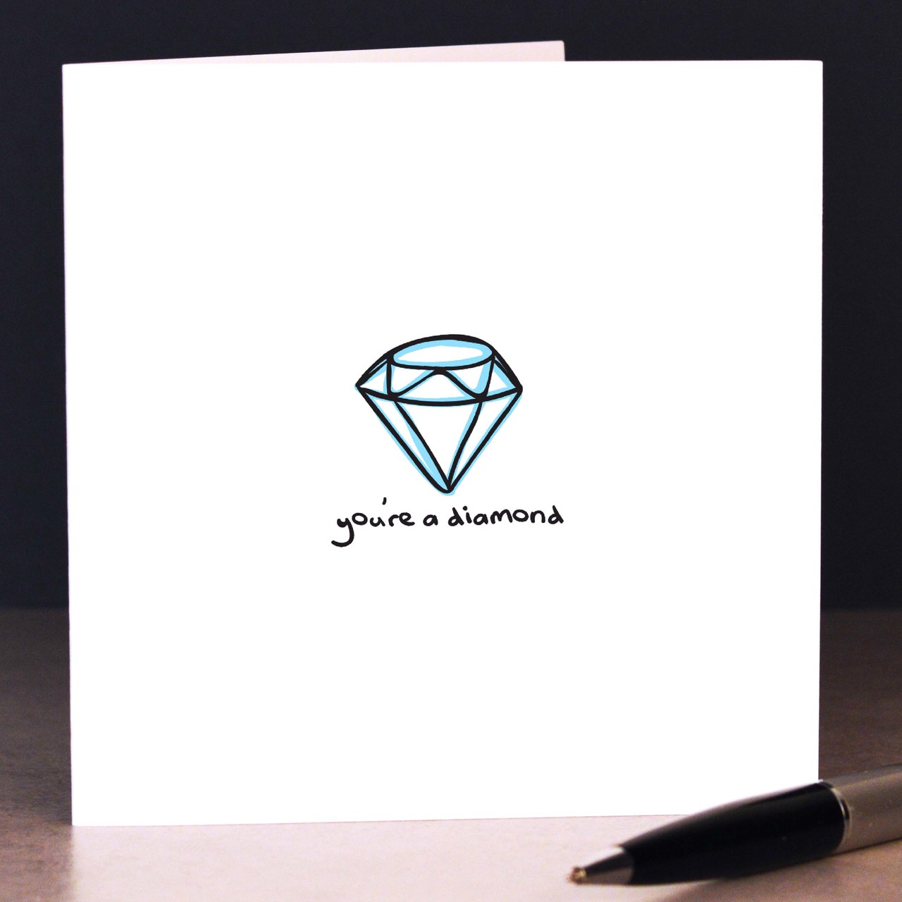 You’re a diamond Card