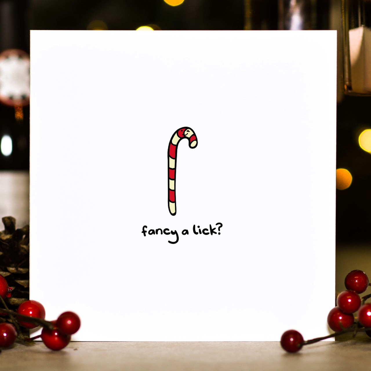 Fancy a lick? Christmas Card
