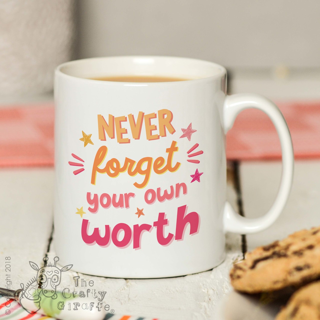 Never forget your own worth Mug