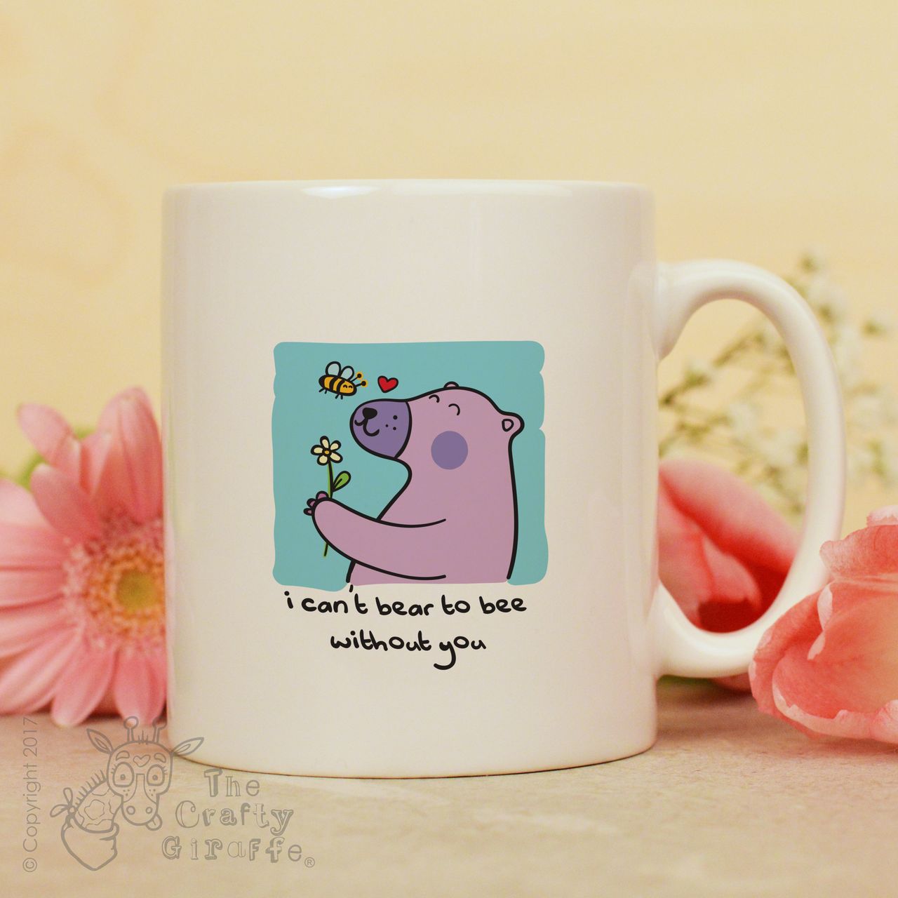 I can’t bear to bee without you mug