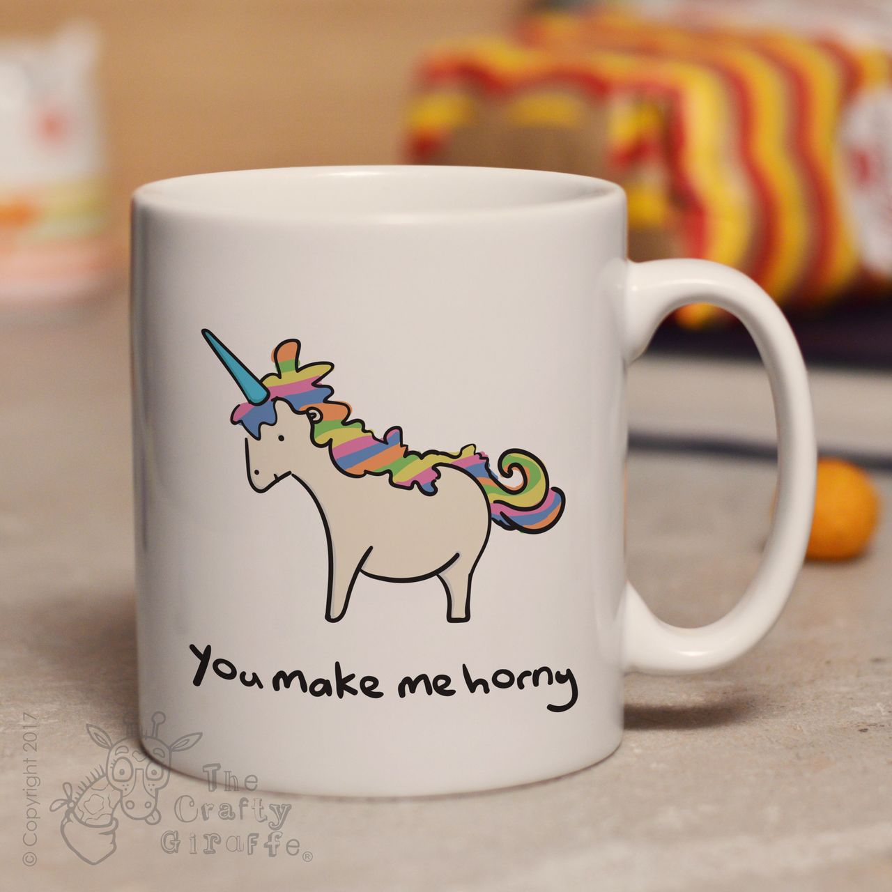 You make me horny mug