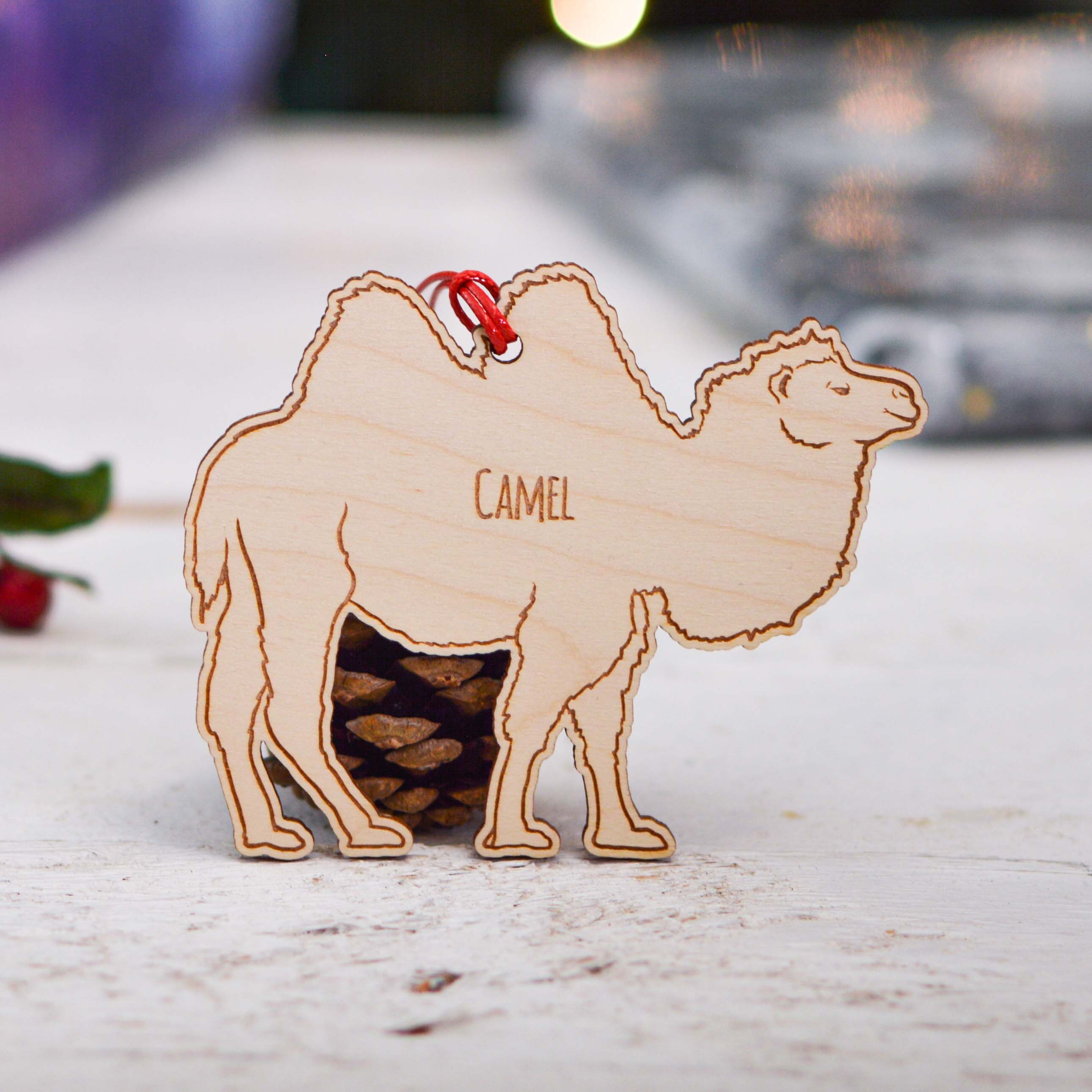 Personalised Camel Decoration