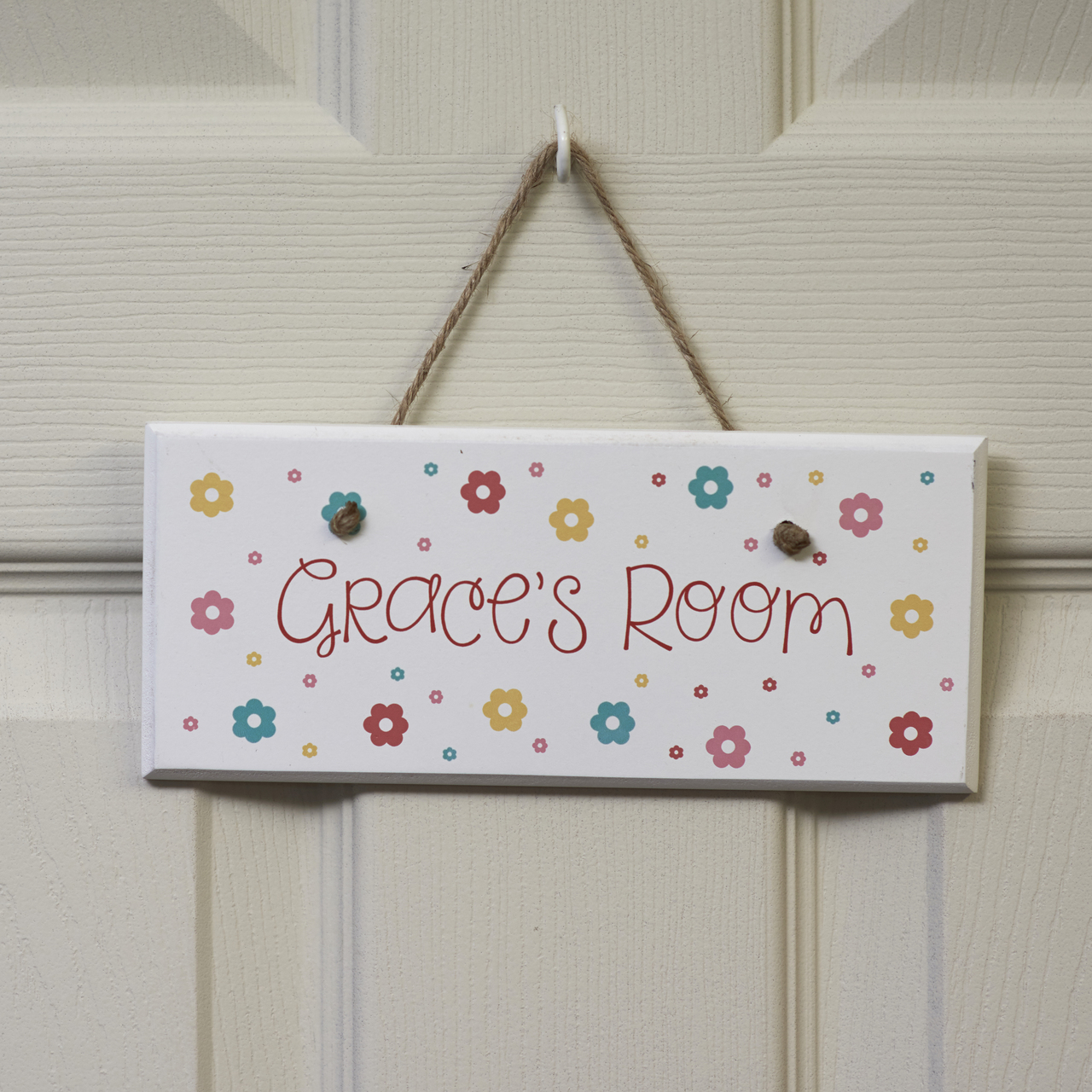 Personalised Flowers Sign