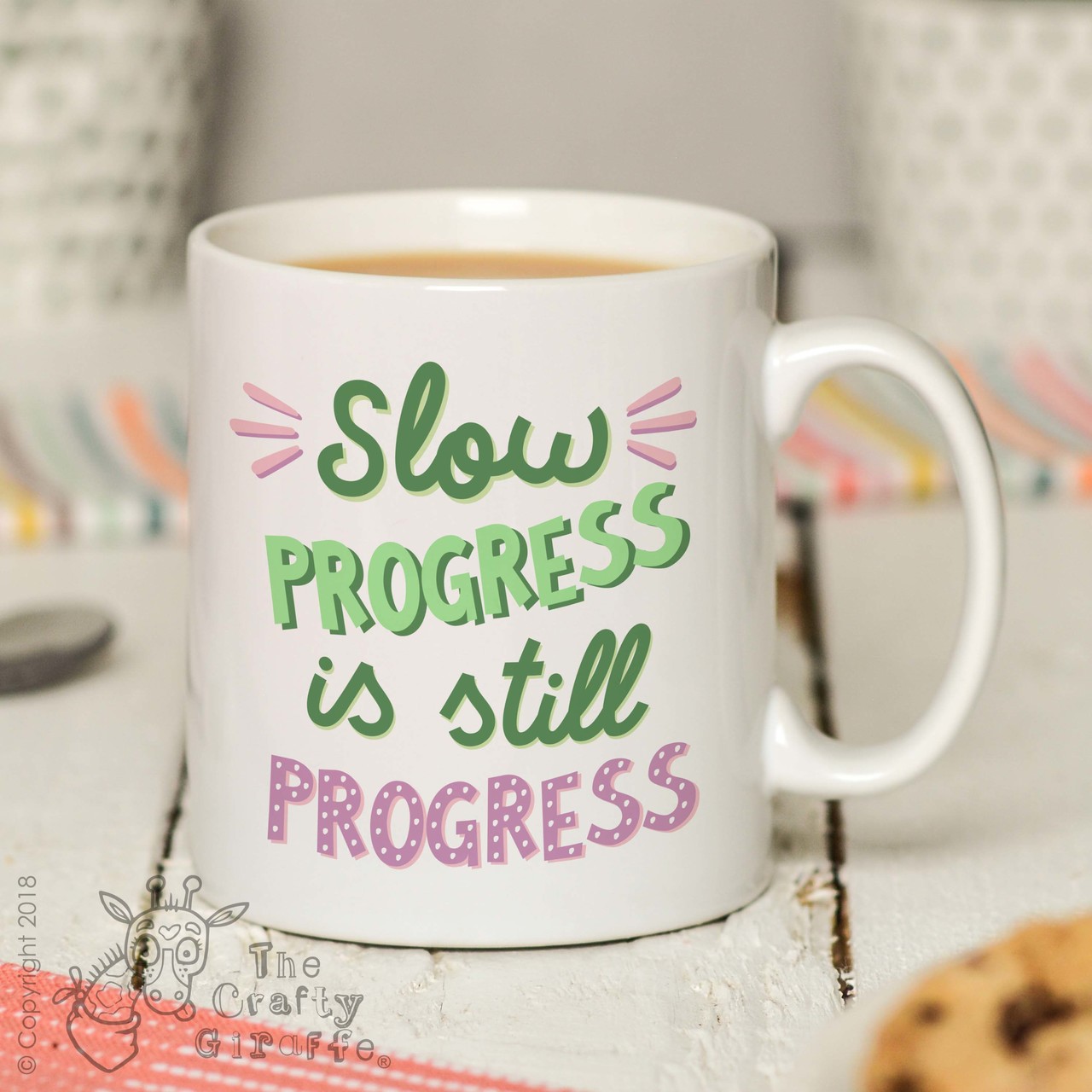Slow progress is still progress Mug