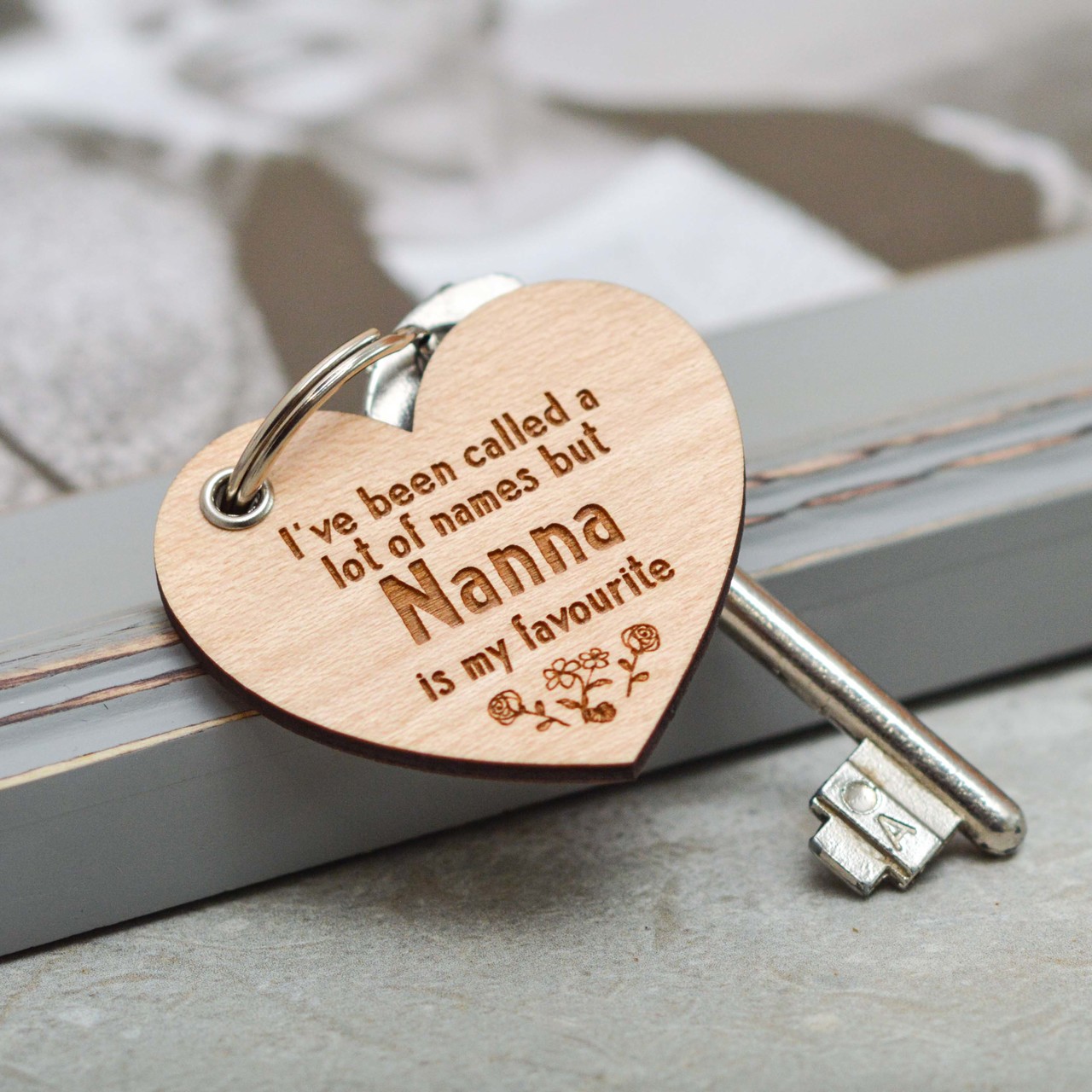 Personalised I’ve been called alot of names Keyring