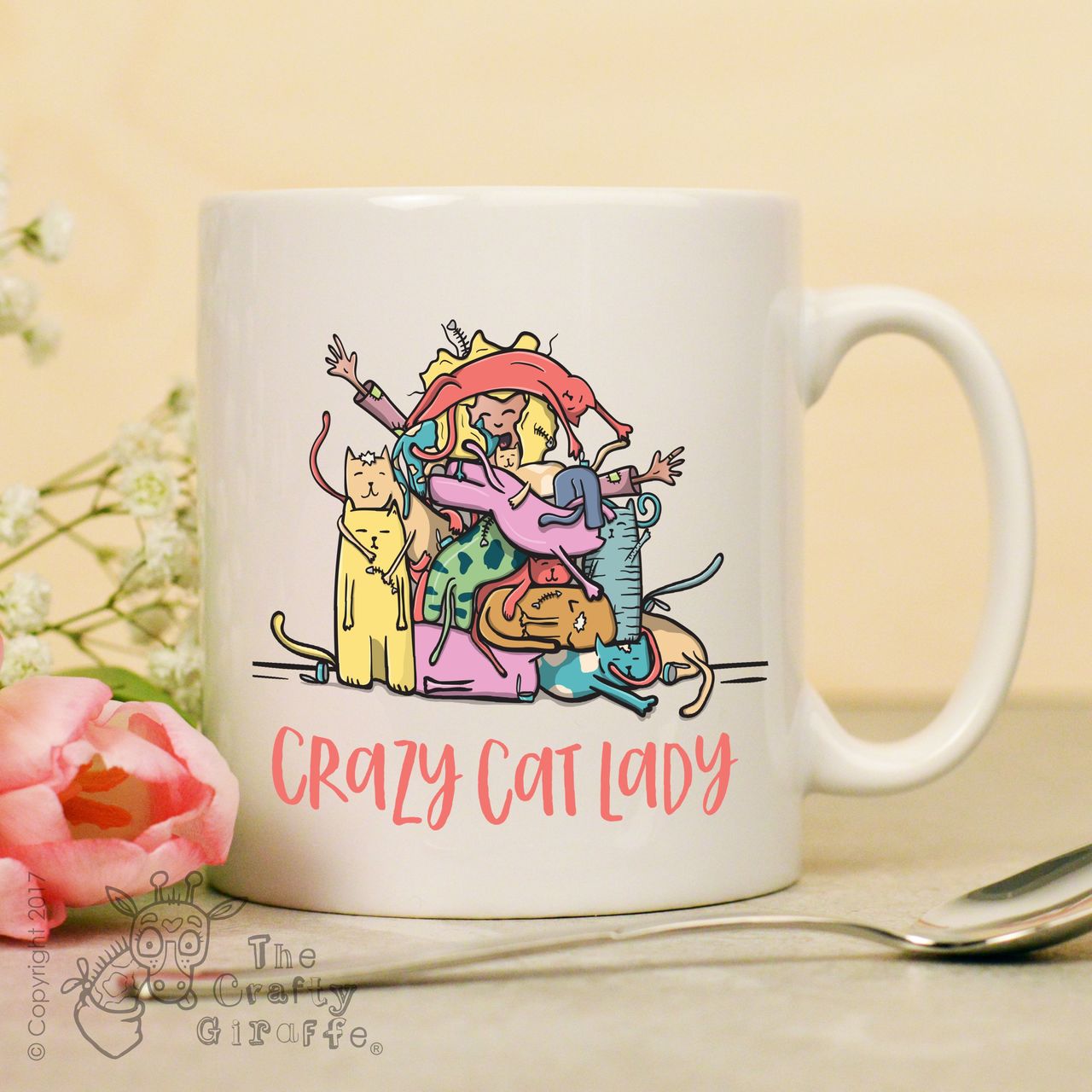 Crazy cat lady Mug