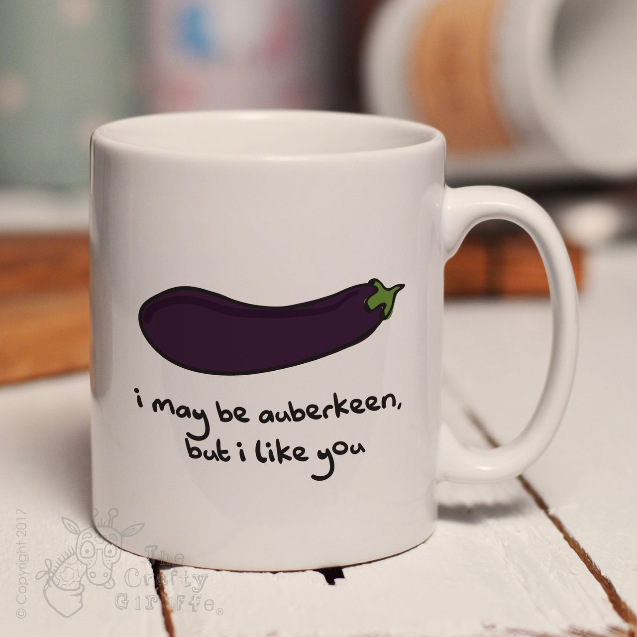 I may be auberkeen mug
