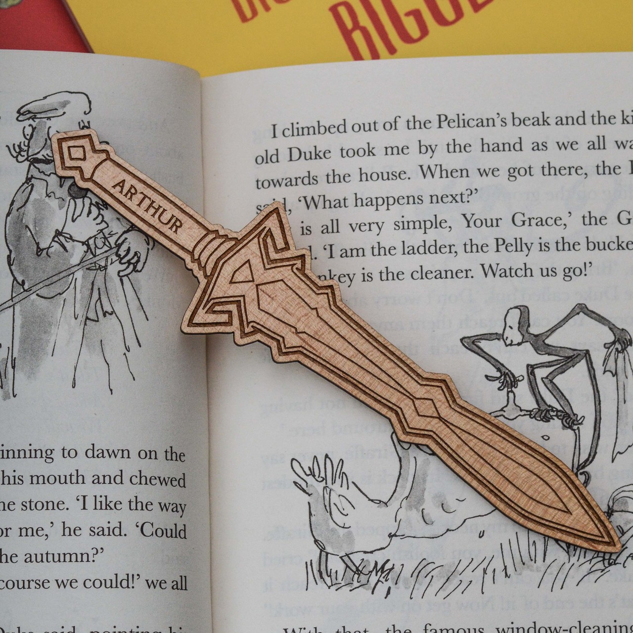 Personalised Sword Bookmark