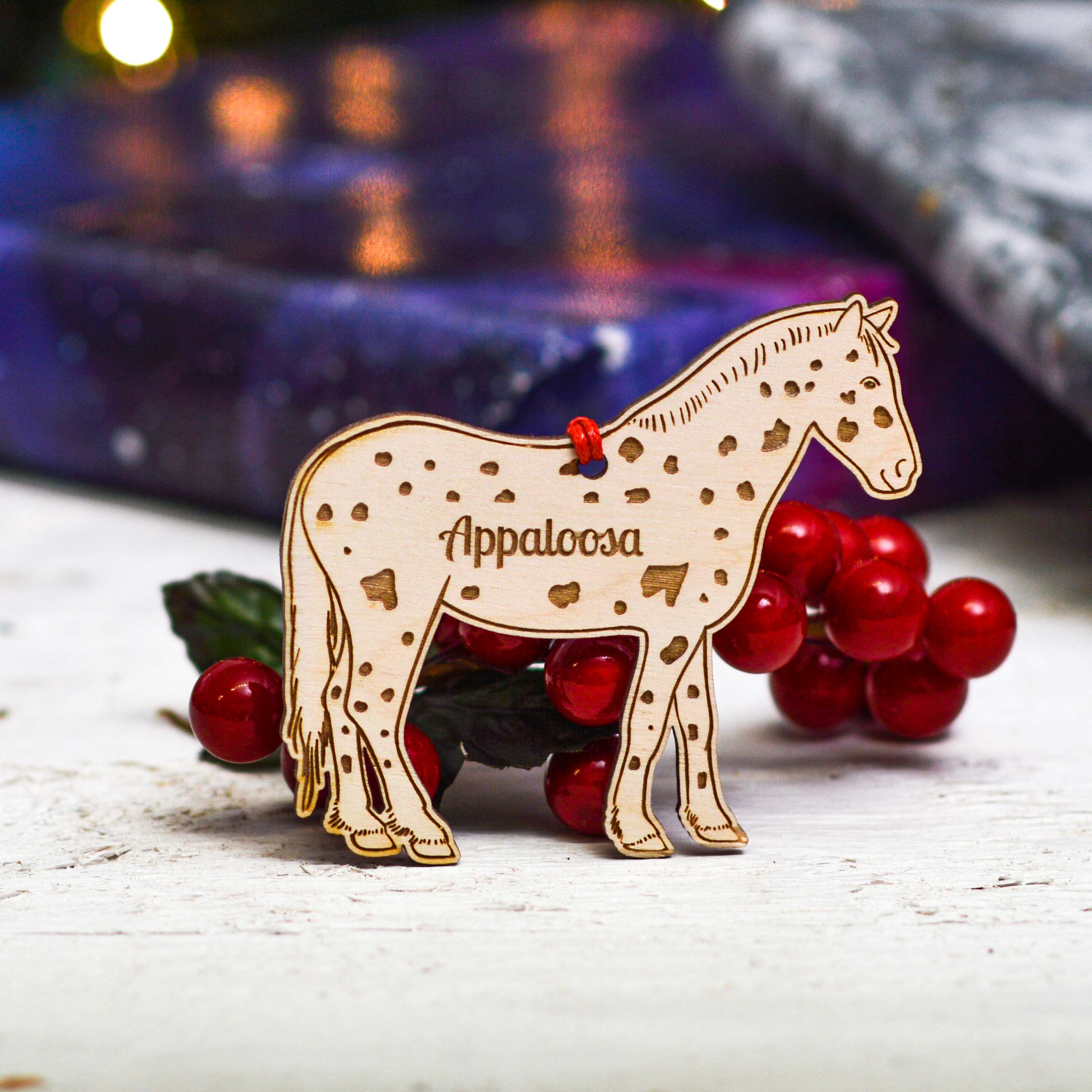 Personalised Appaloosa Horse Decoration