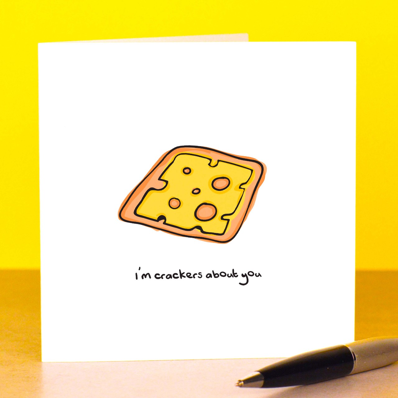 I’m crackers about you Card