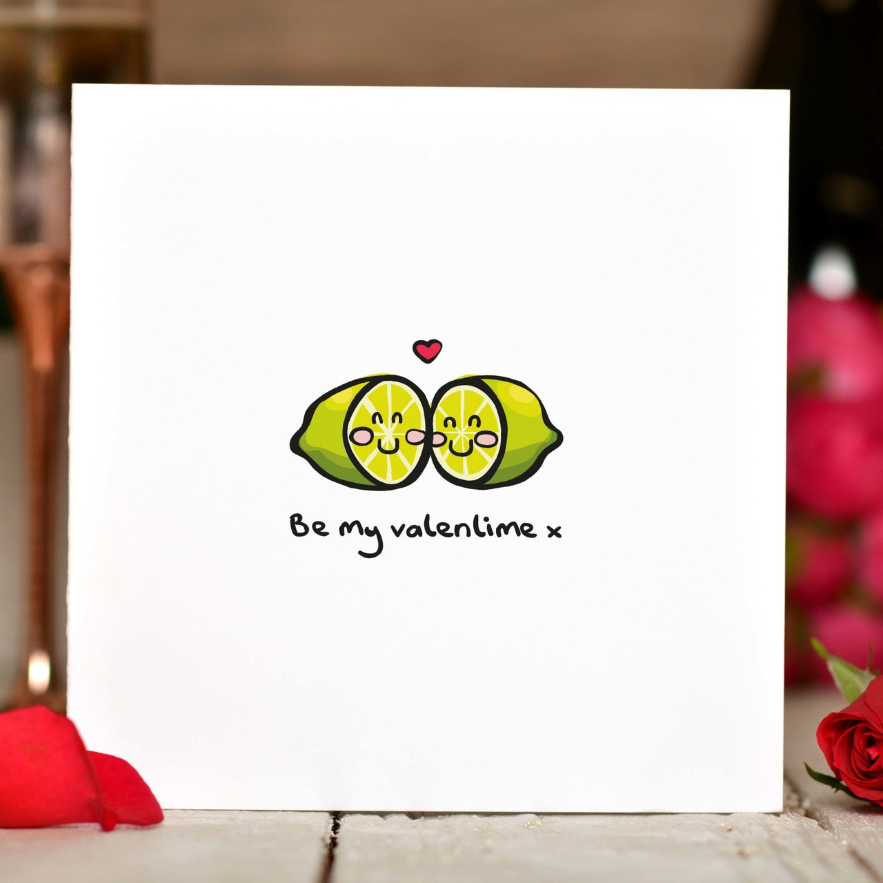 Be my valenlime x Card