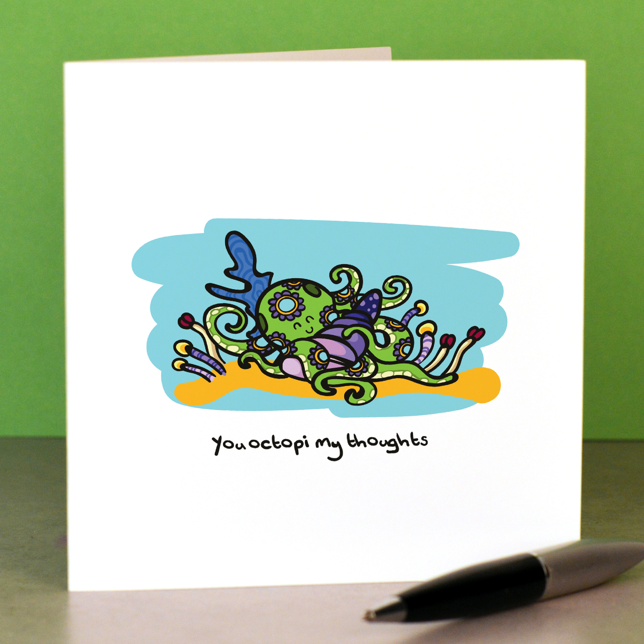 You octopi my thoughts Card