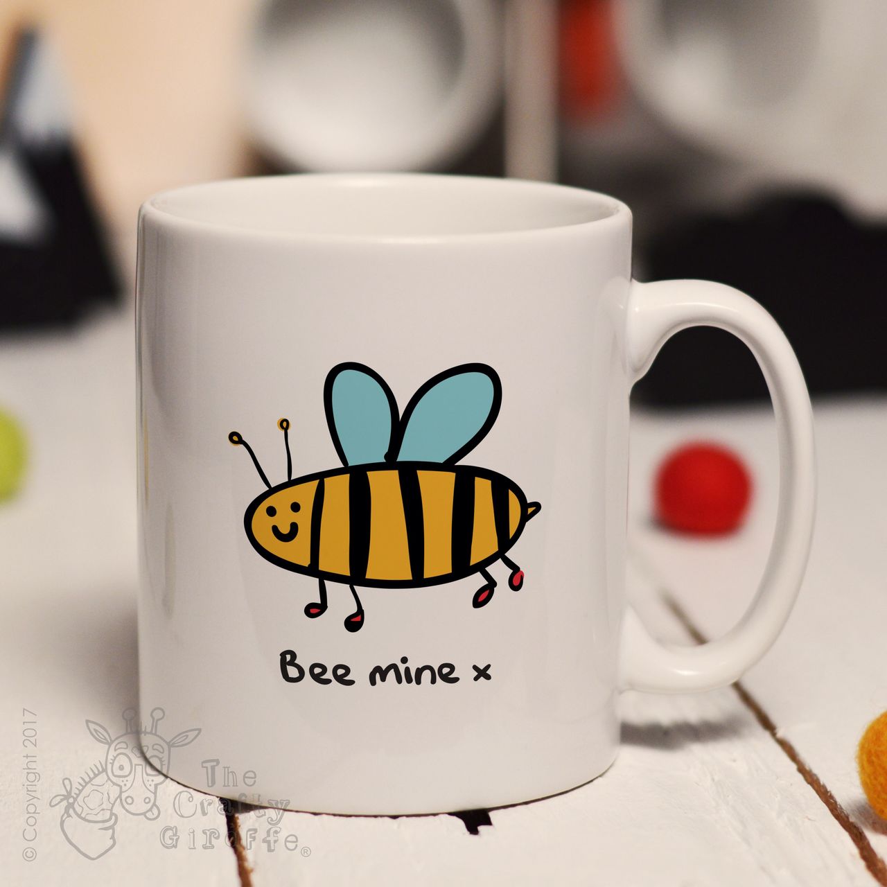 Bee mine mug