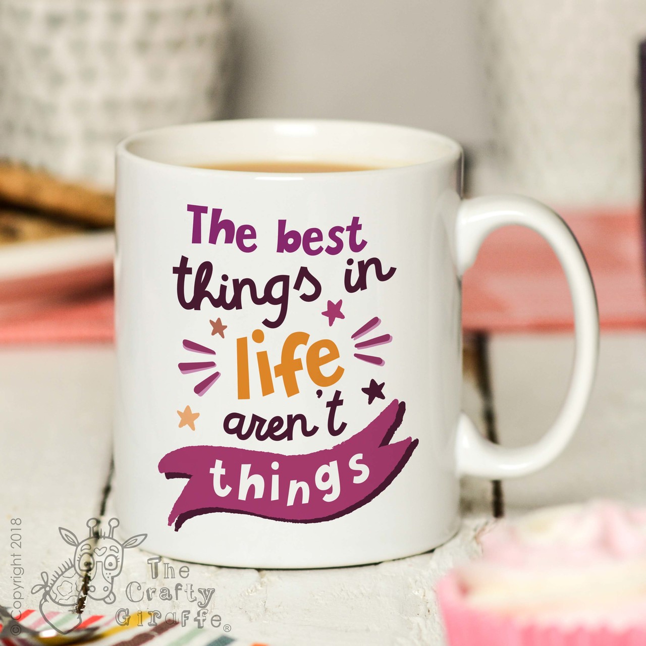 The best things in life aren’t things Mug