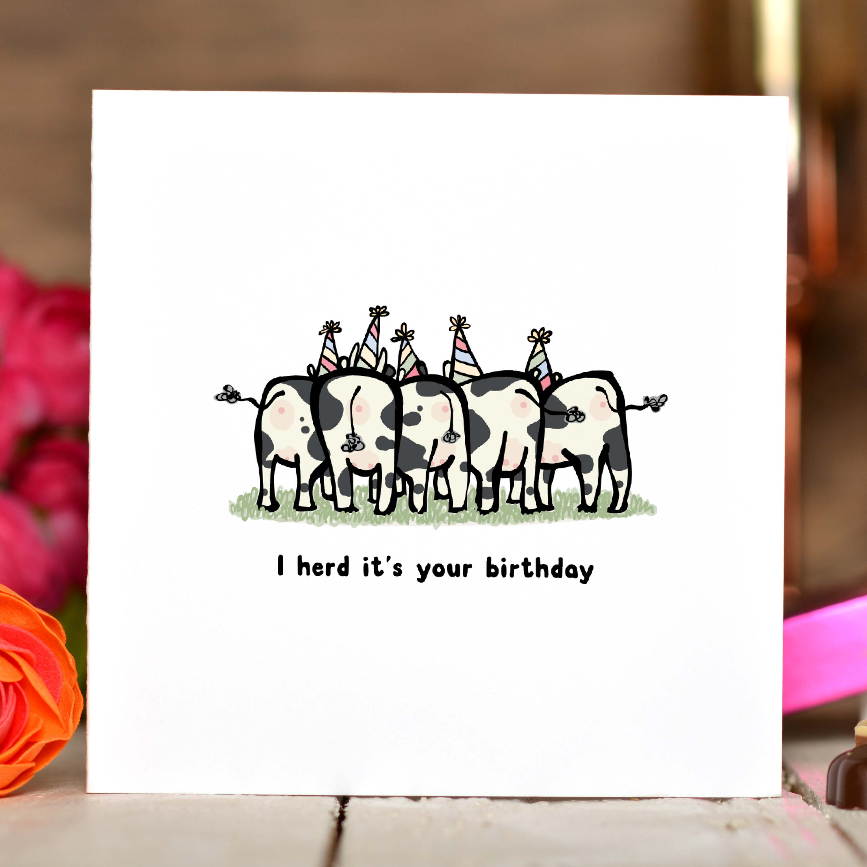 I herd it’s your birthday Card