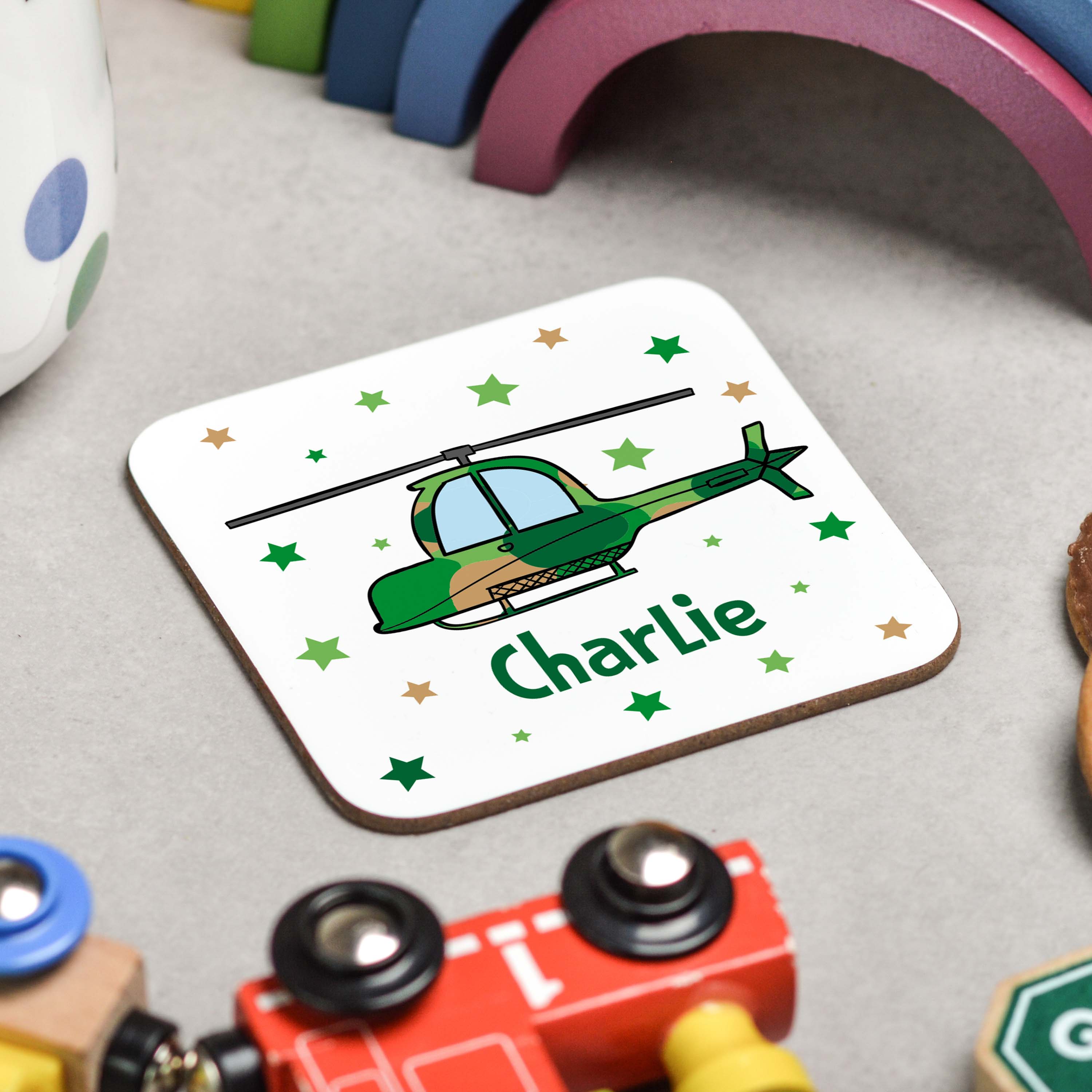Personalised Helicopter Coaster