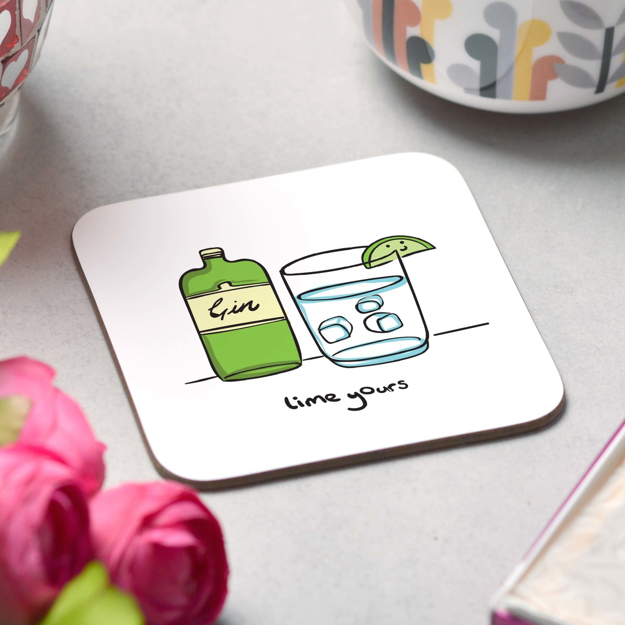 Lime yours Coaster