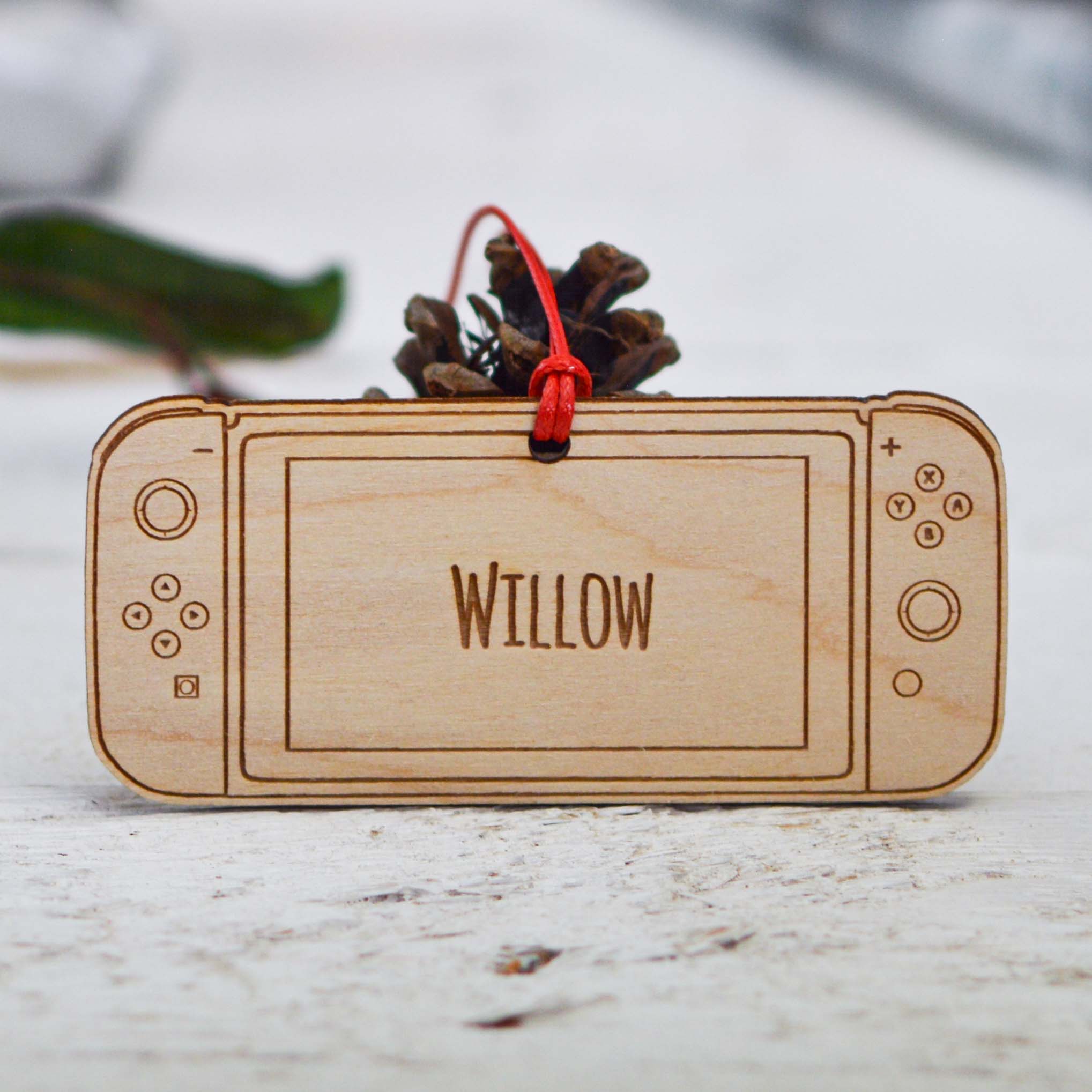 Personalised Nintendo Switch Decoration
