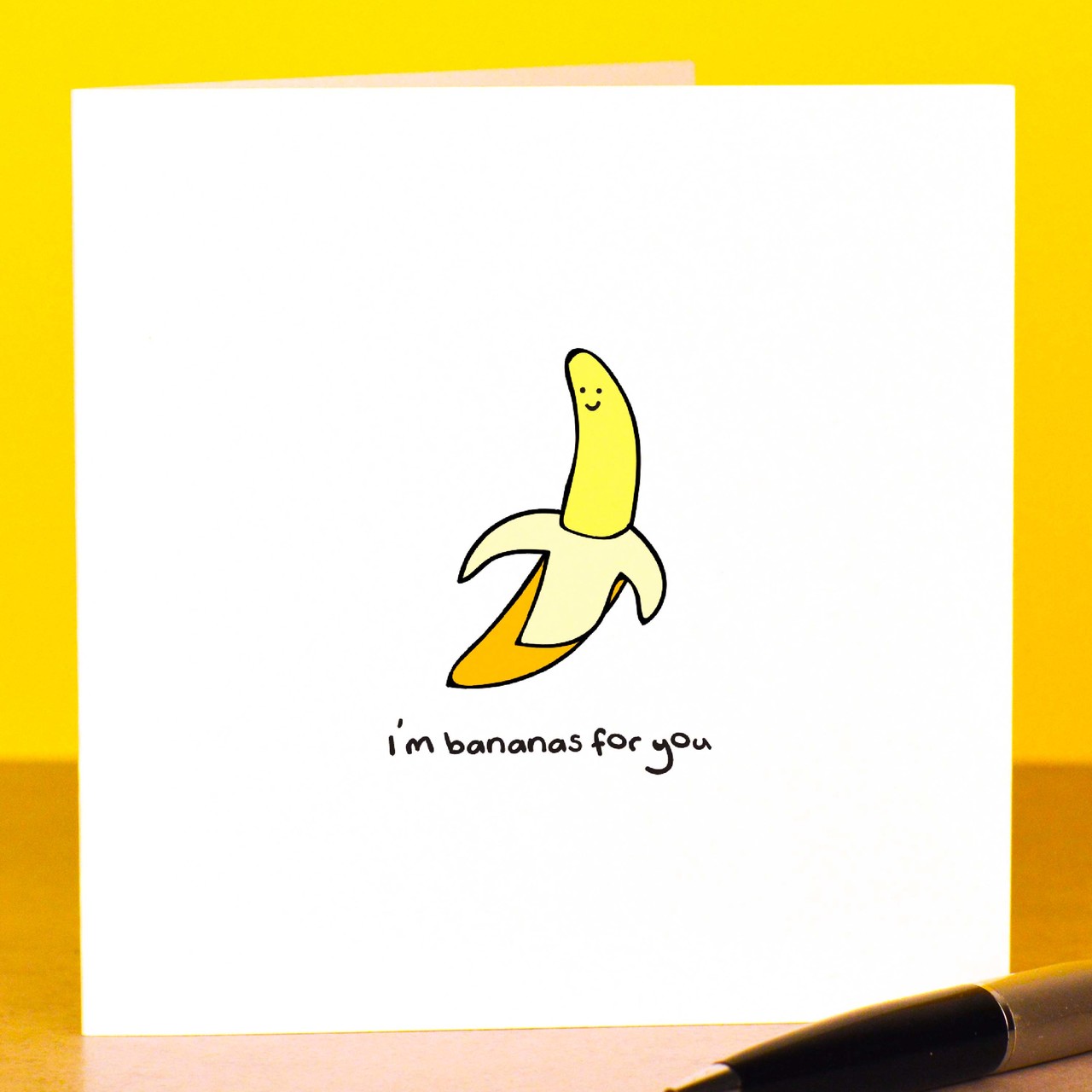 I’m bananas for you Card