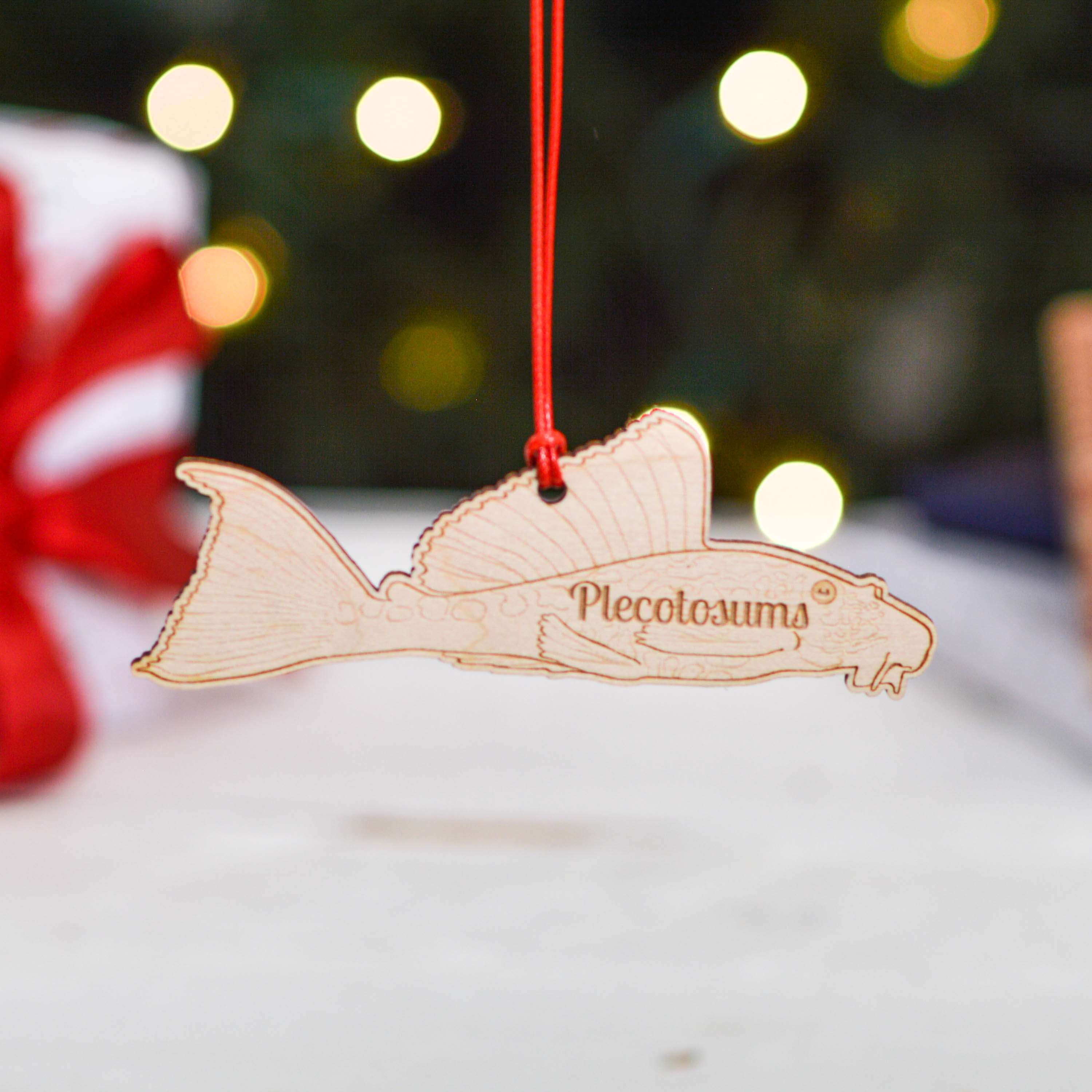 Personalised Plectosums Fish Decoration