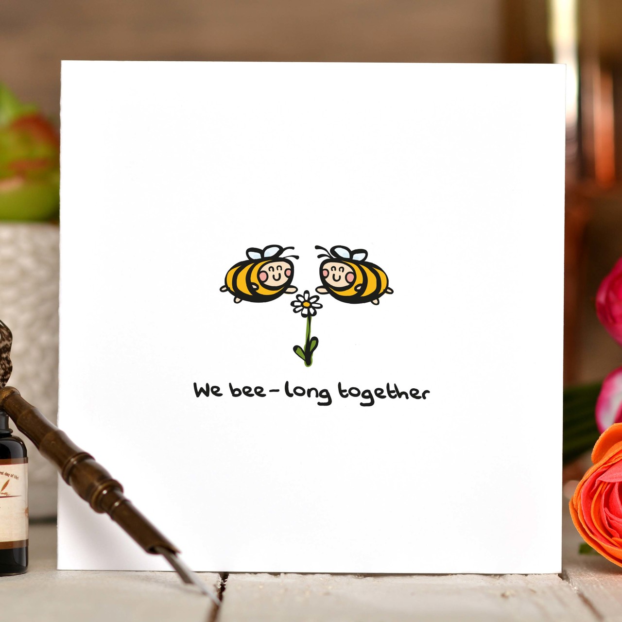We bee-long together Card