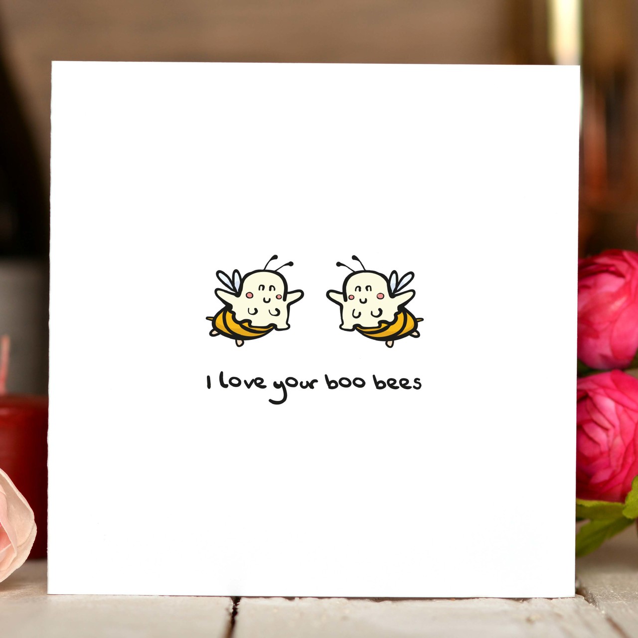 I love your boo bees Card