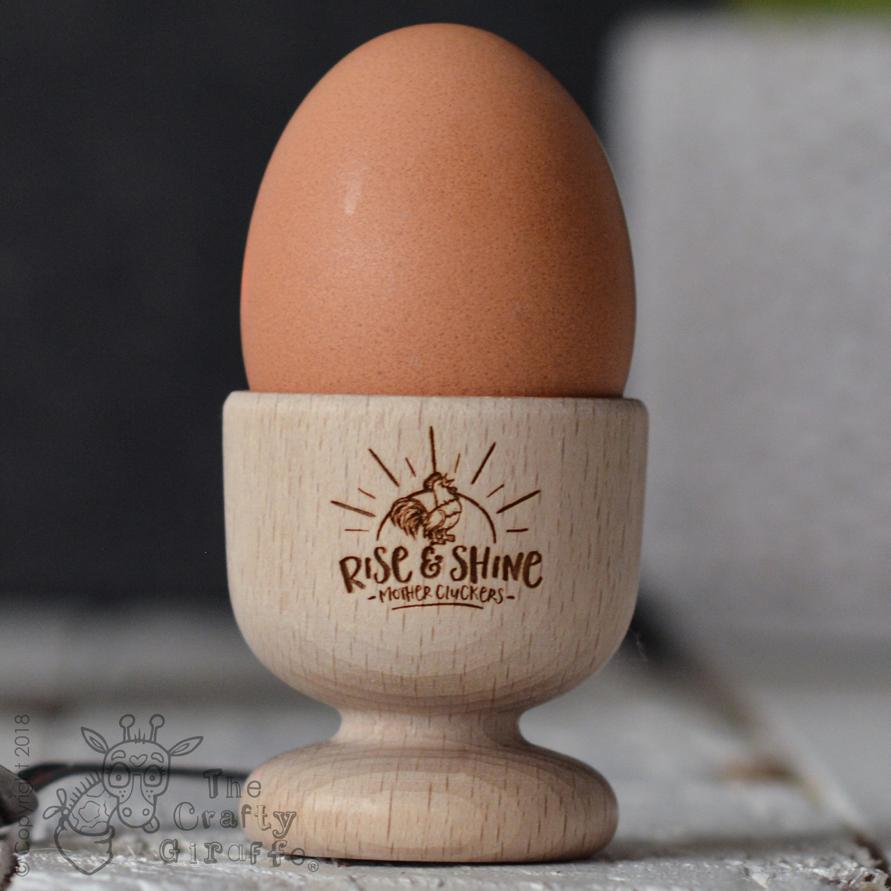 Rise and Shine Mother Cluckers Egg Cup