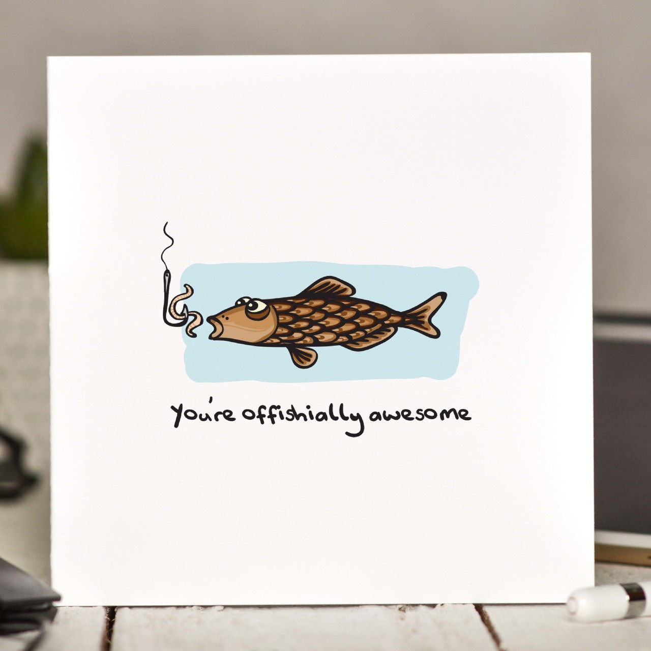 You’re offishially awesome Card
