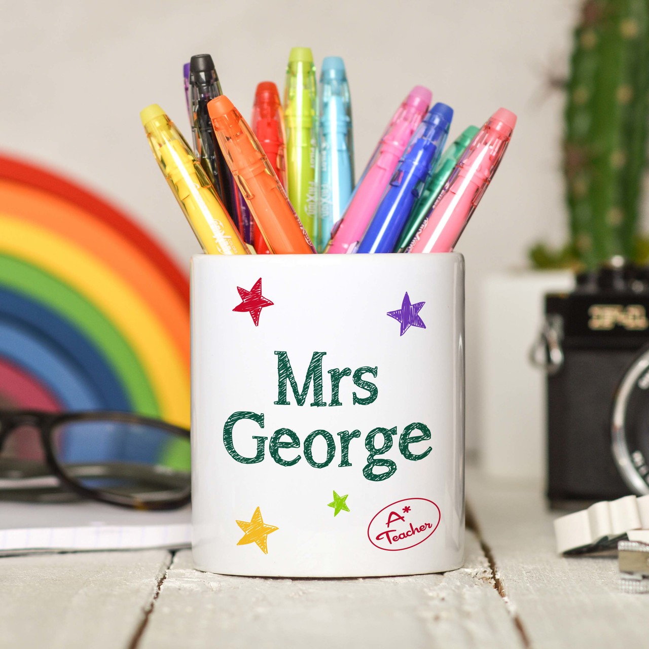 Personalised Teacher Pencil Pot