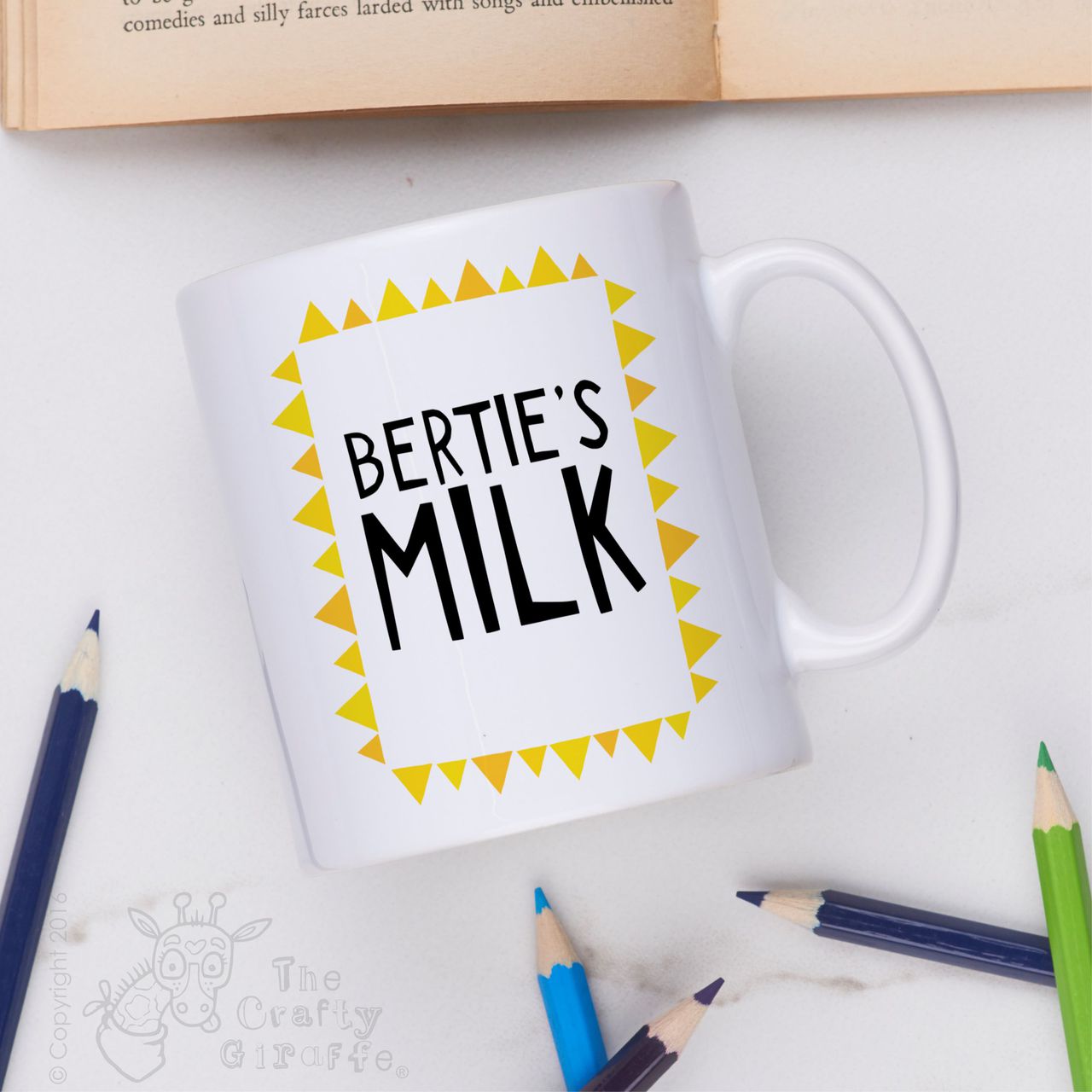 Personalised – Milk Mug