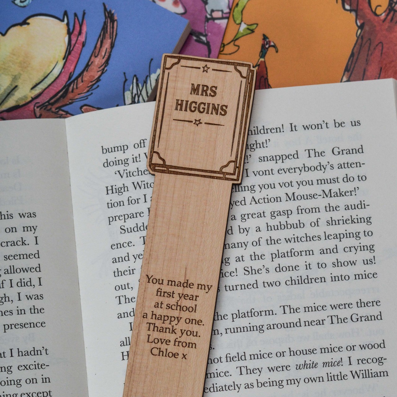 Personalised Book Bookmark