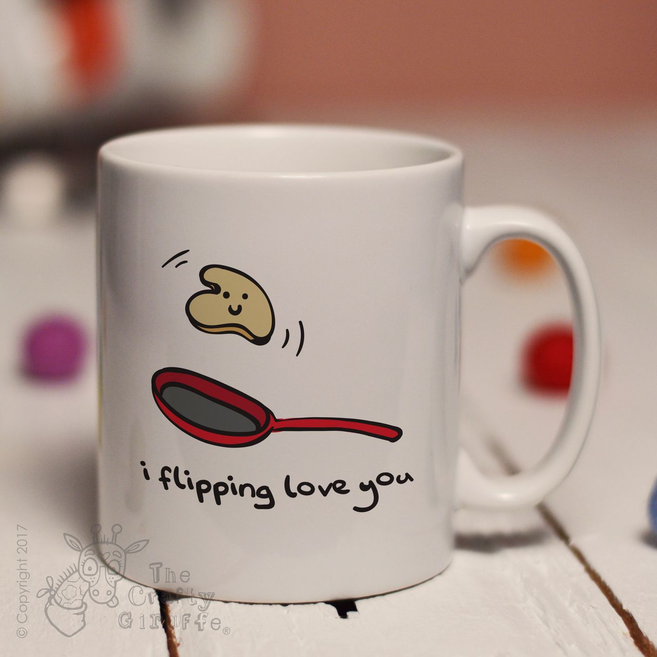 I flipping love you mug