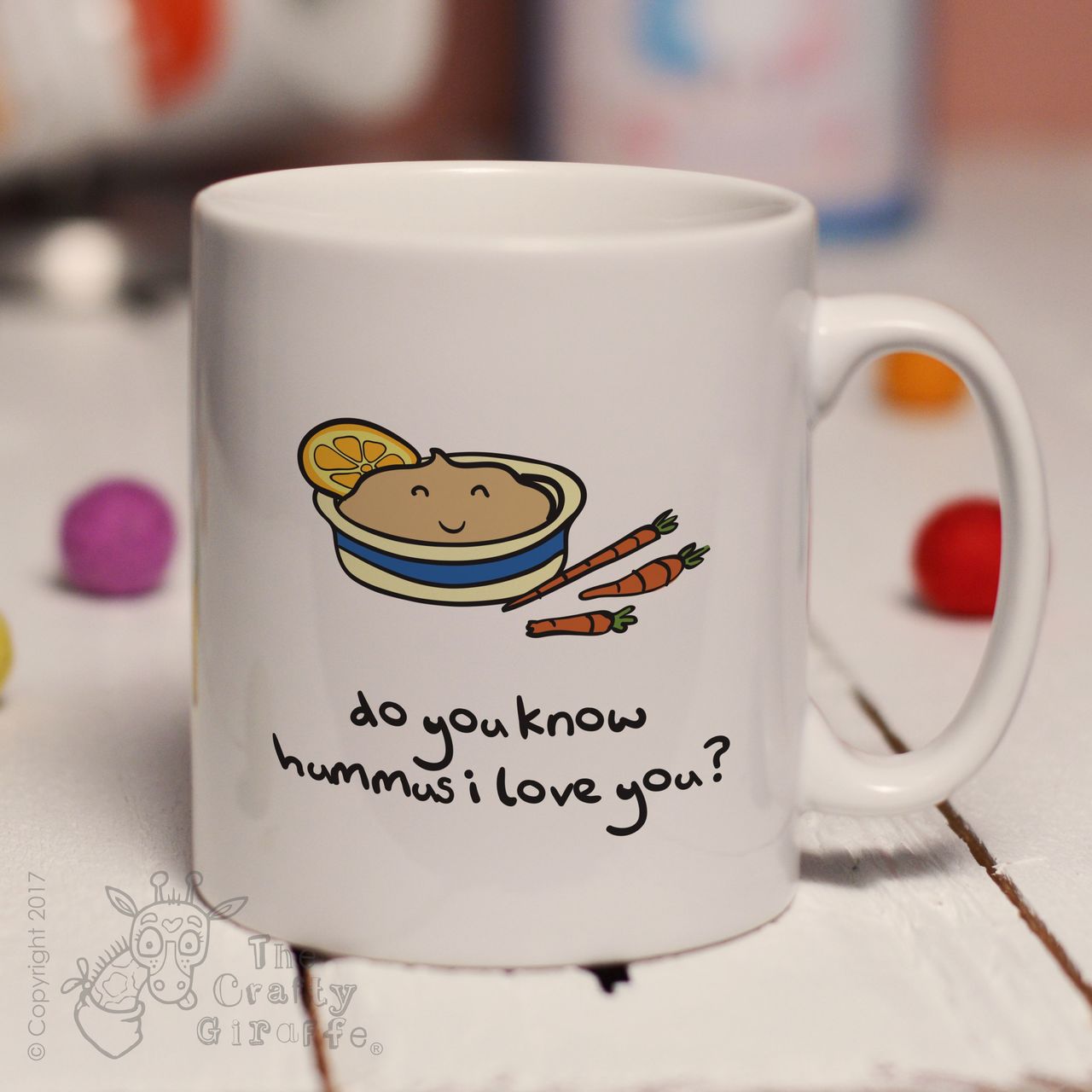 Do you know hummus I love you mug