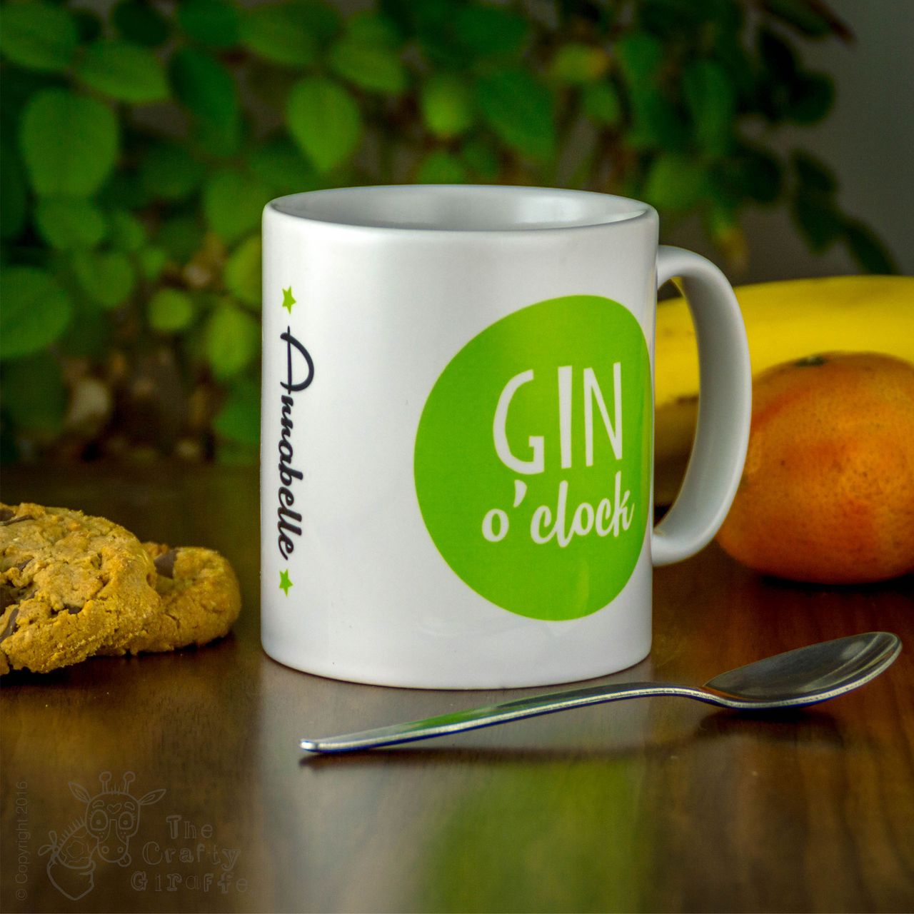 Personalised Mug – Gin O’Clock