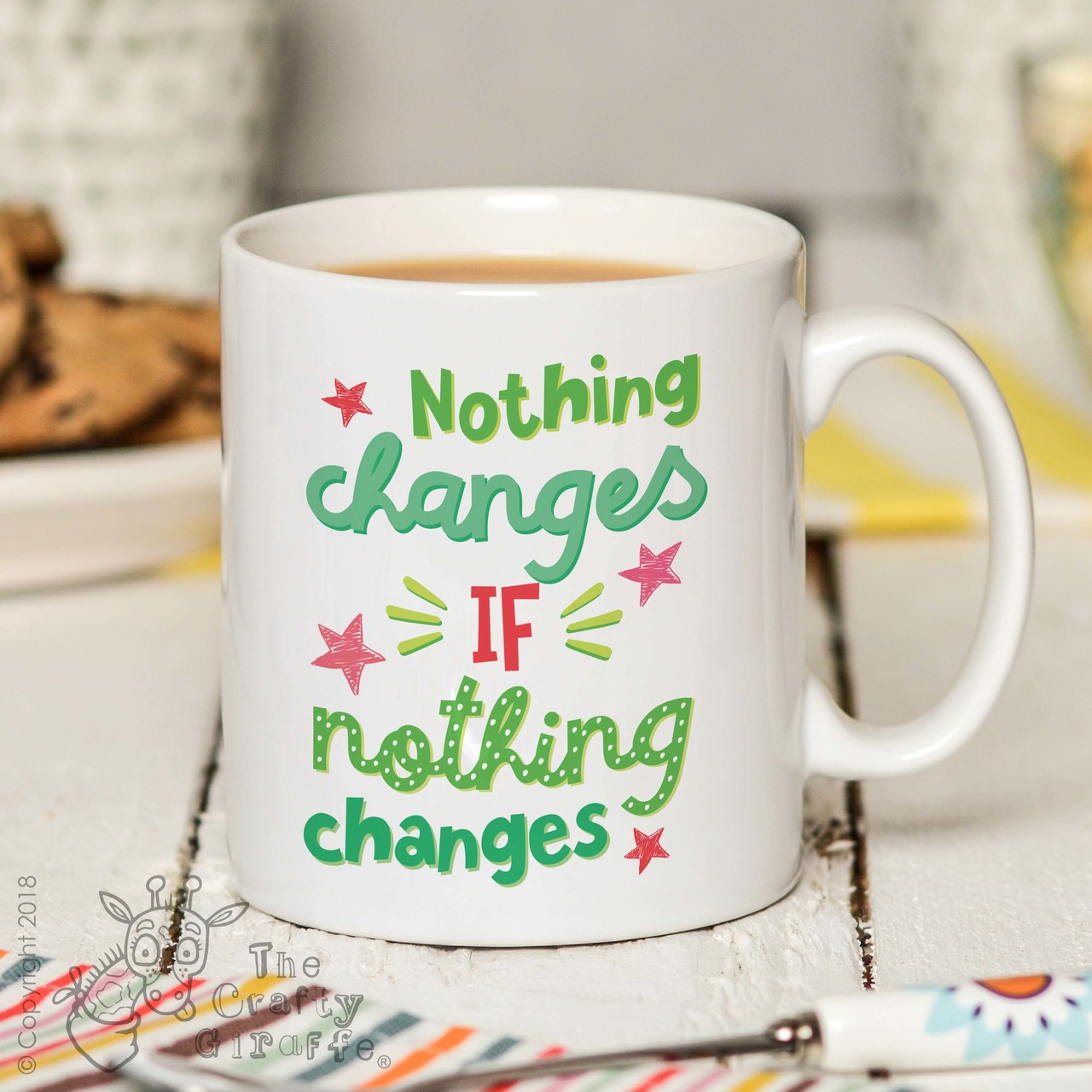 Nothing changes if nothing changes Mug