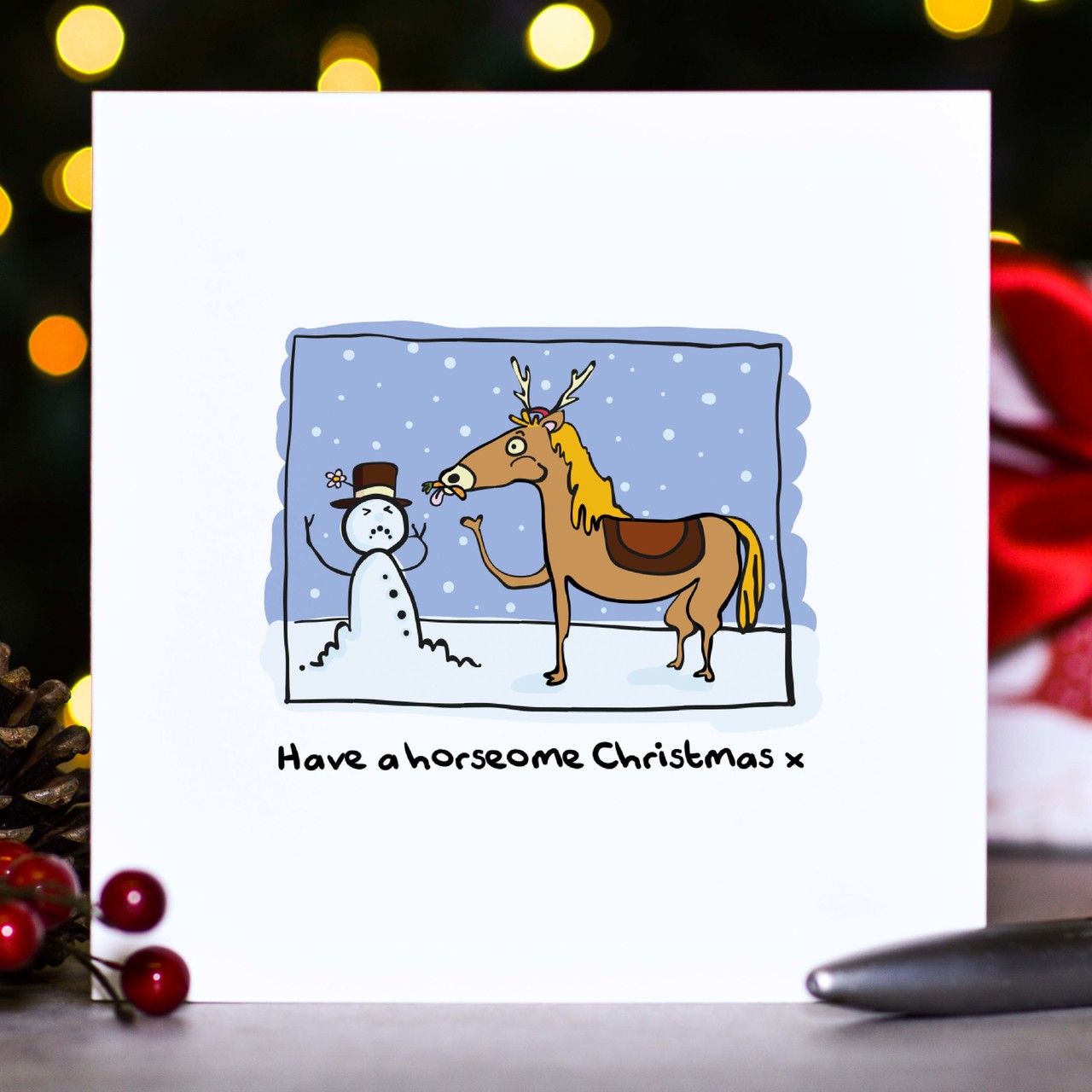 Have a horseome Christmas Card