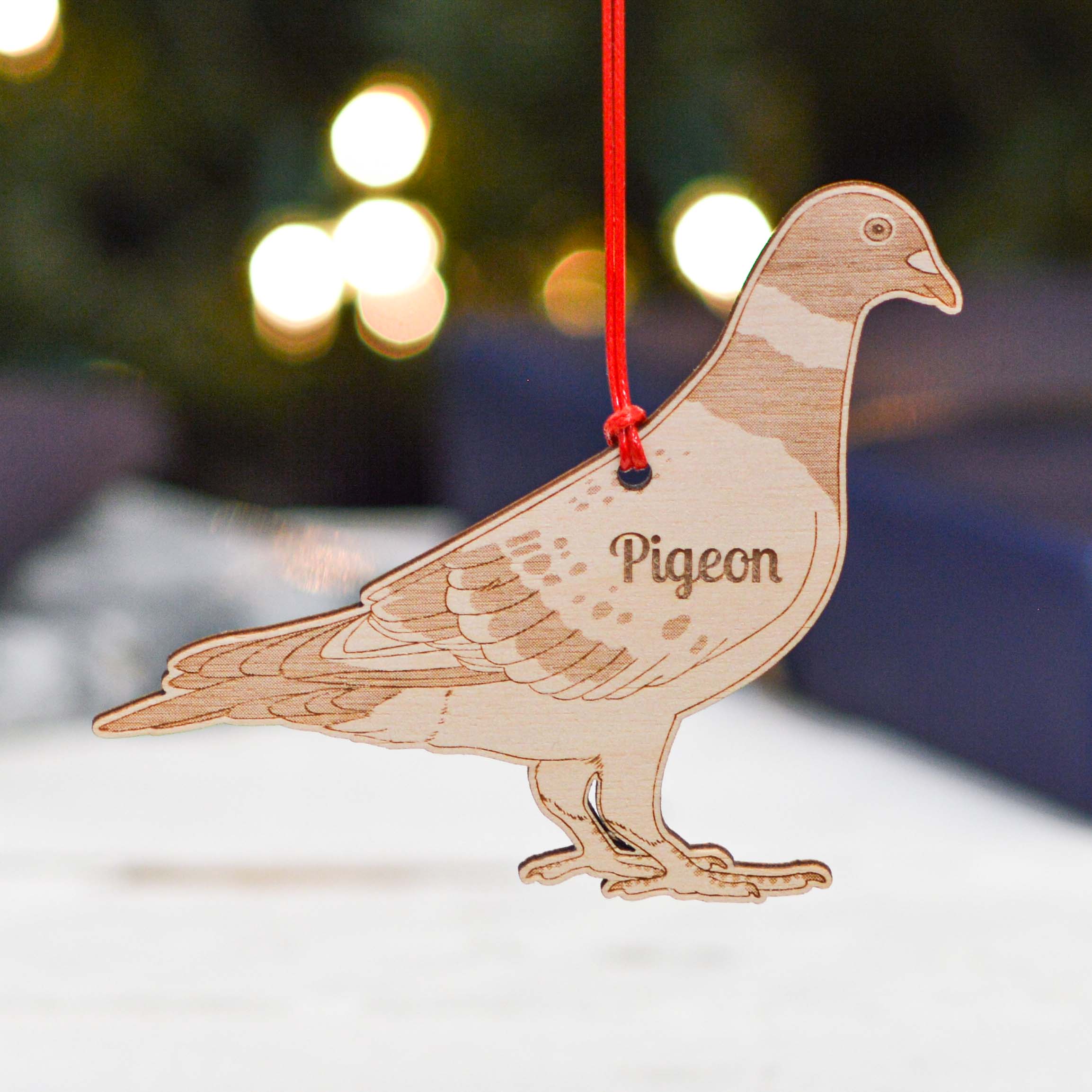 Personalised Pigeon Decoration