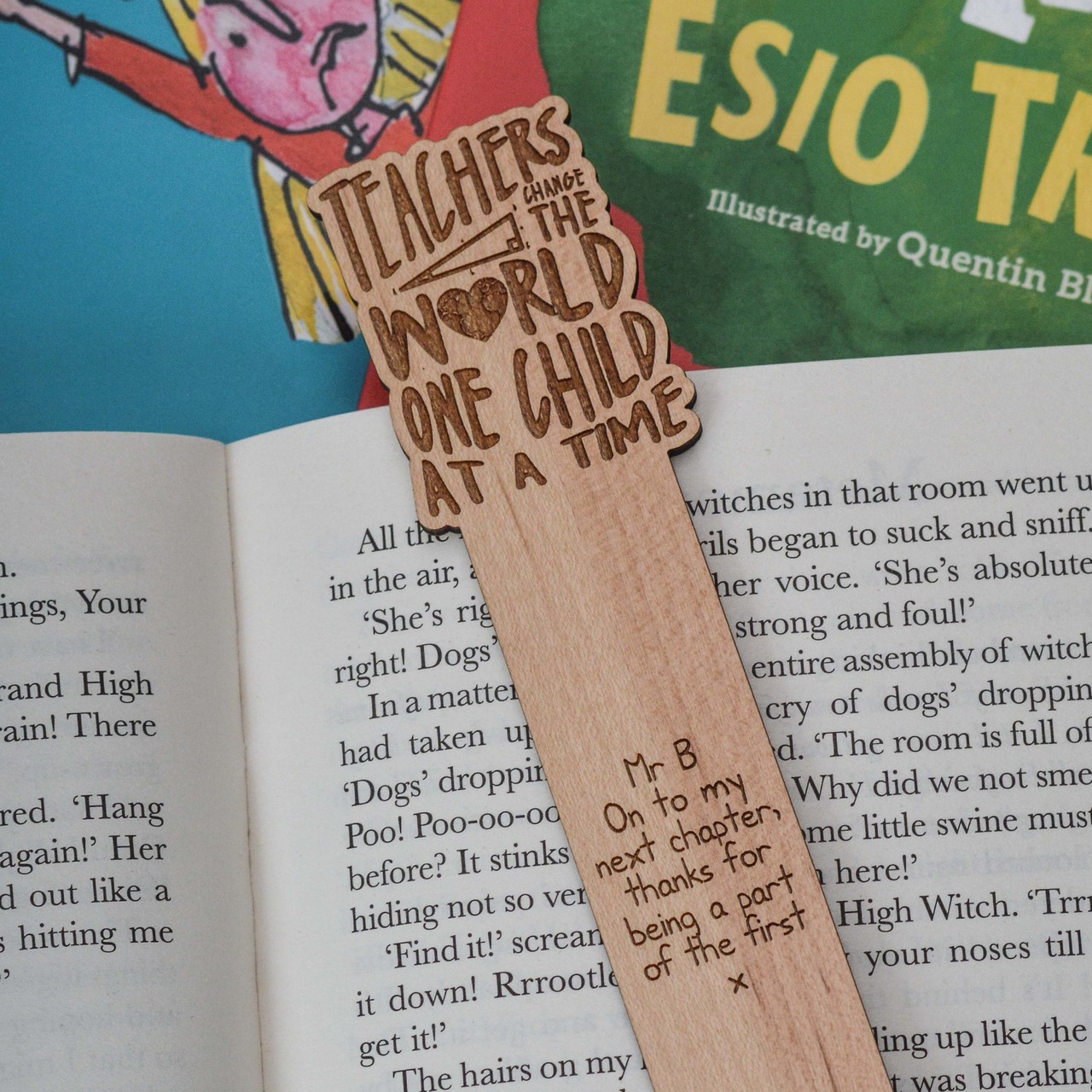 Personalised Teachers change the world one child at a time Bookmark