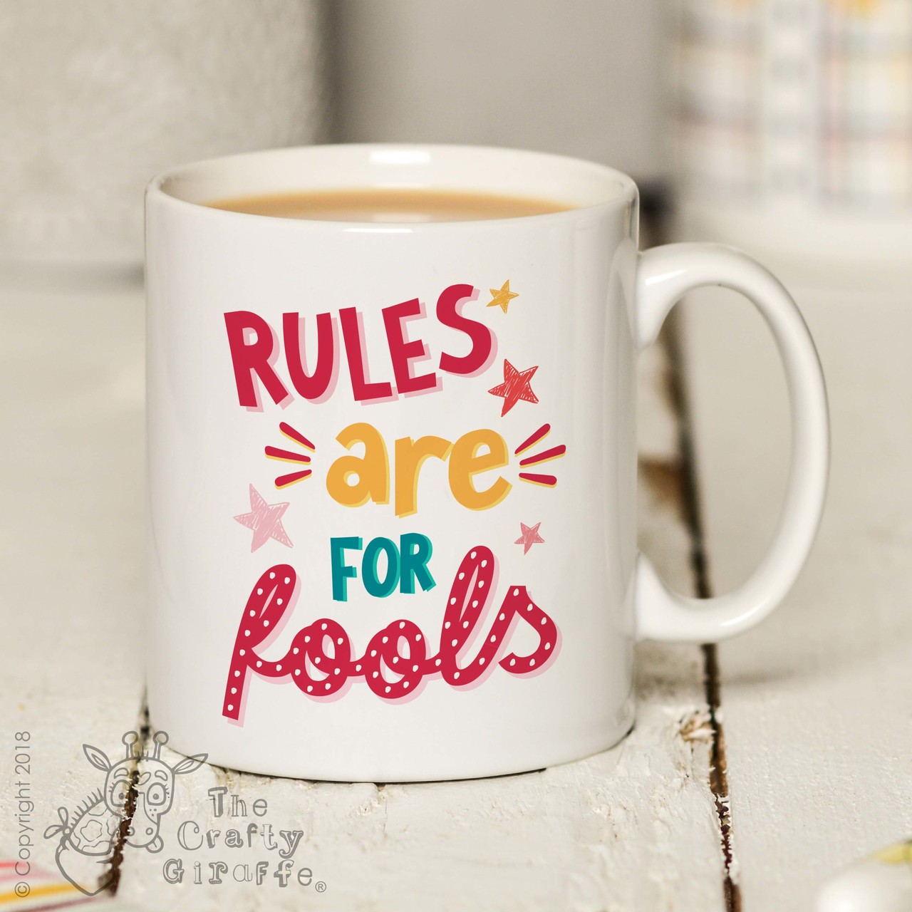 Rules are for fools Mug