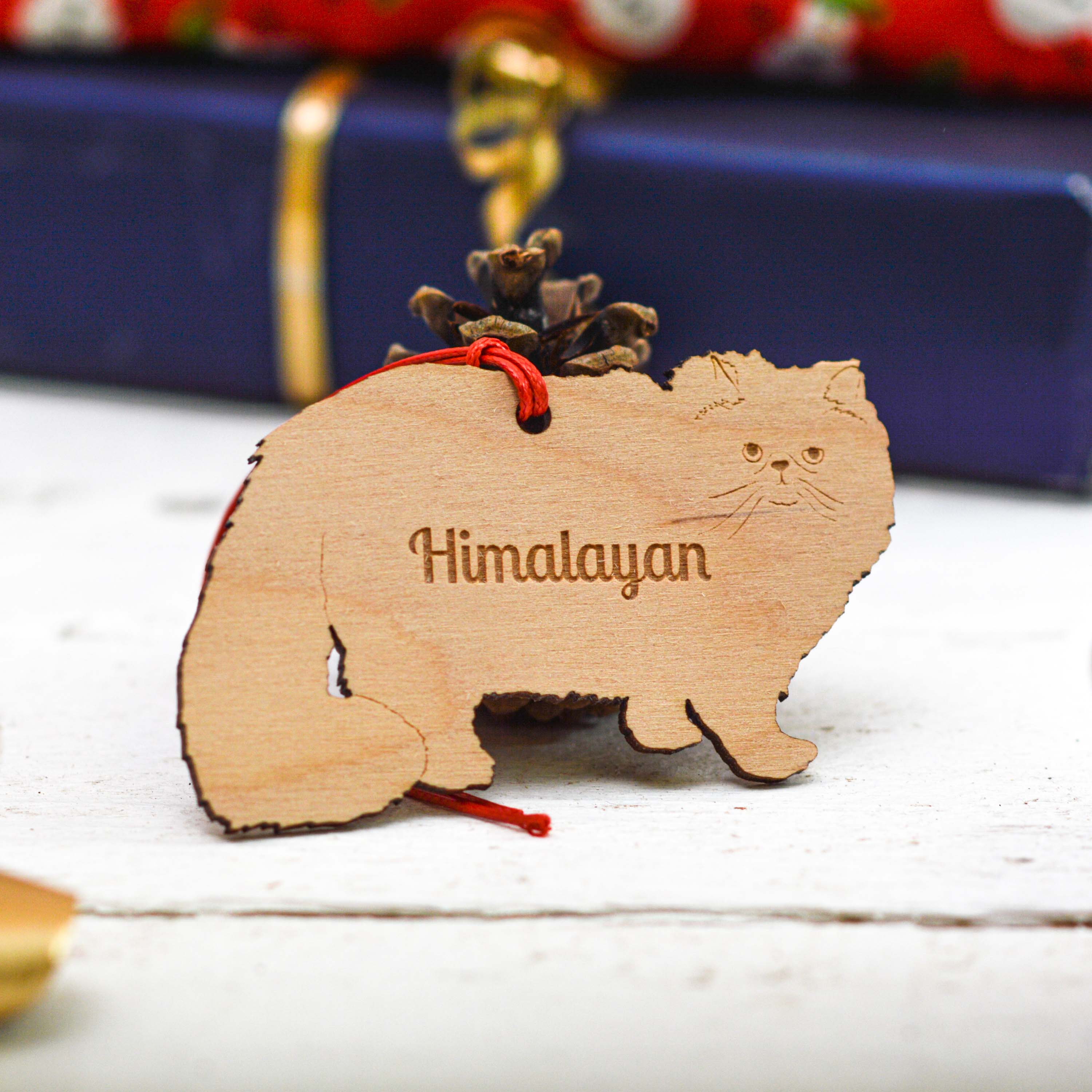 Personalised Himalayan Cat Decoration