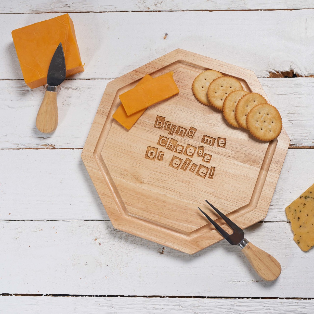 Bring me Cheese Wooden Board