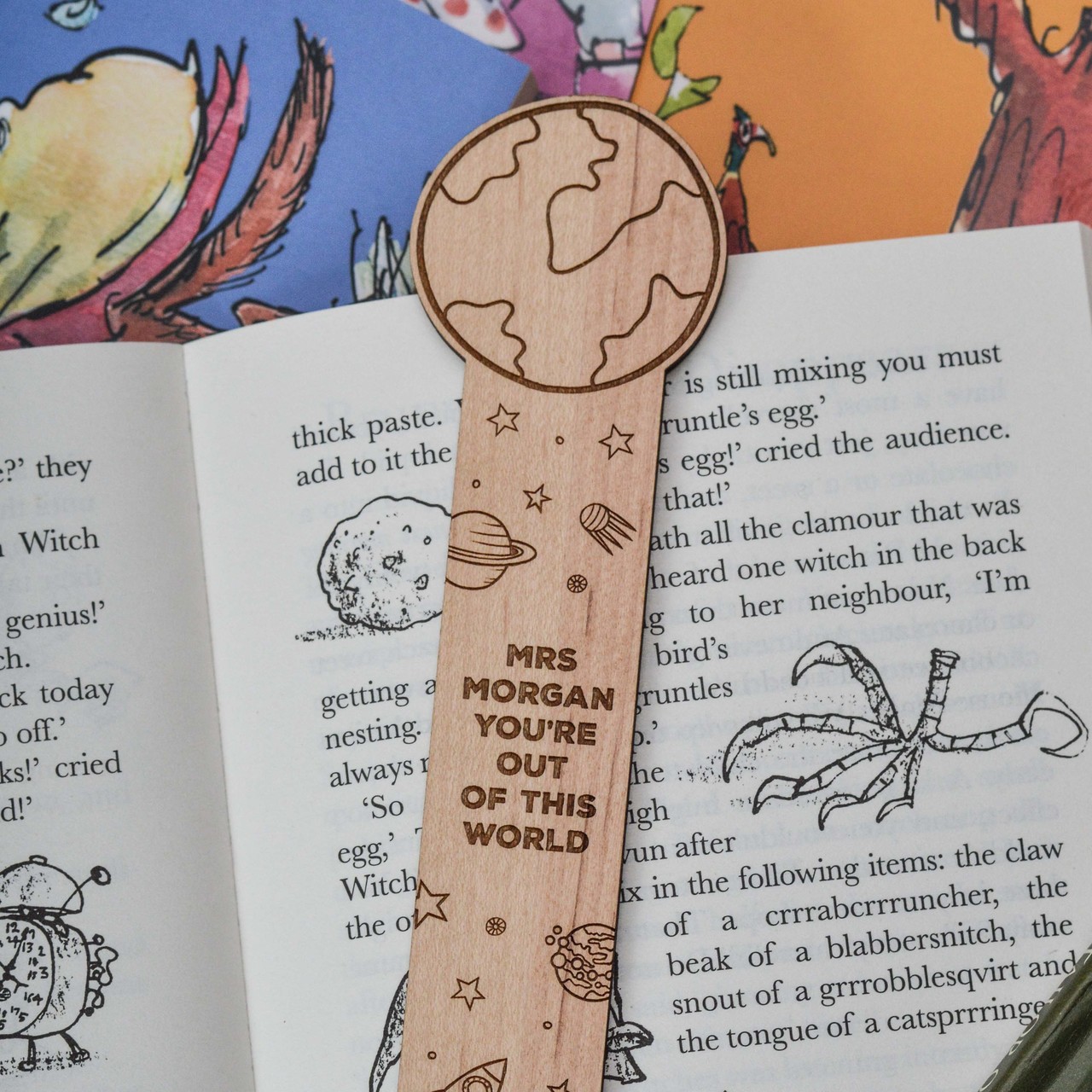 Personalised You’re out of this world Bookmark