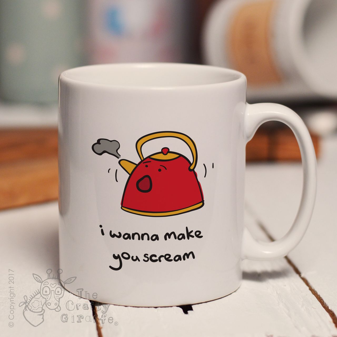I wanna make you scream mug mug
