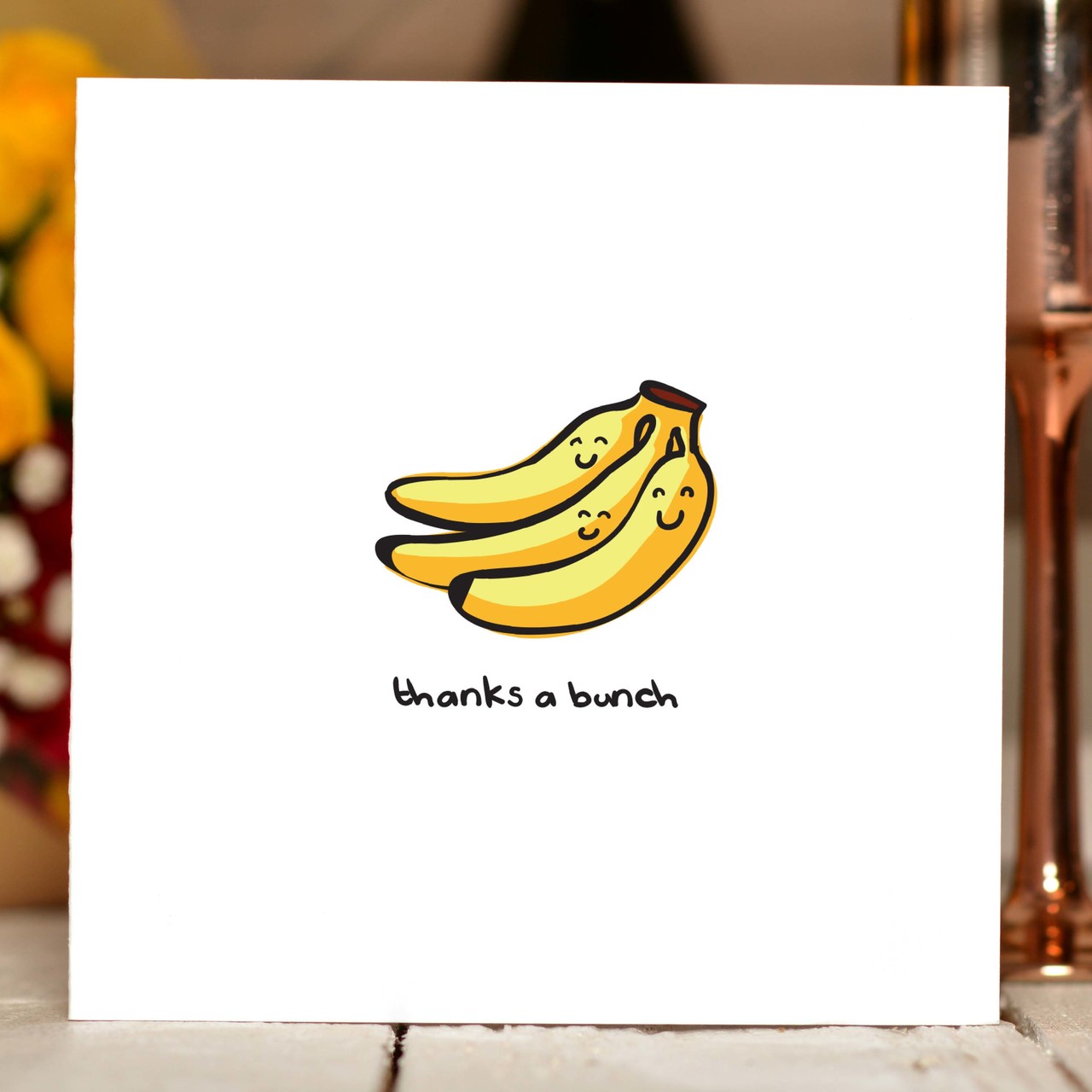 Thanks a bunch – banana Card