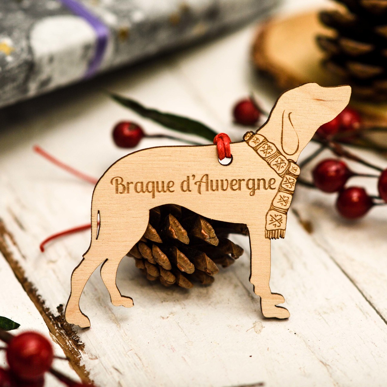 Personalised Braque d Auvergne Decoration