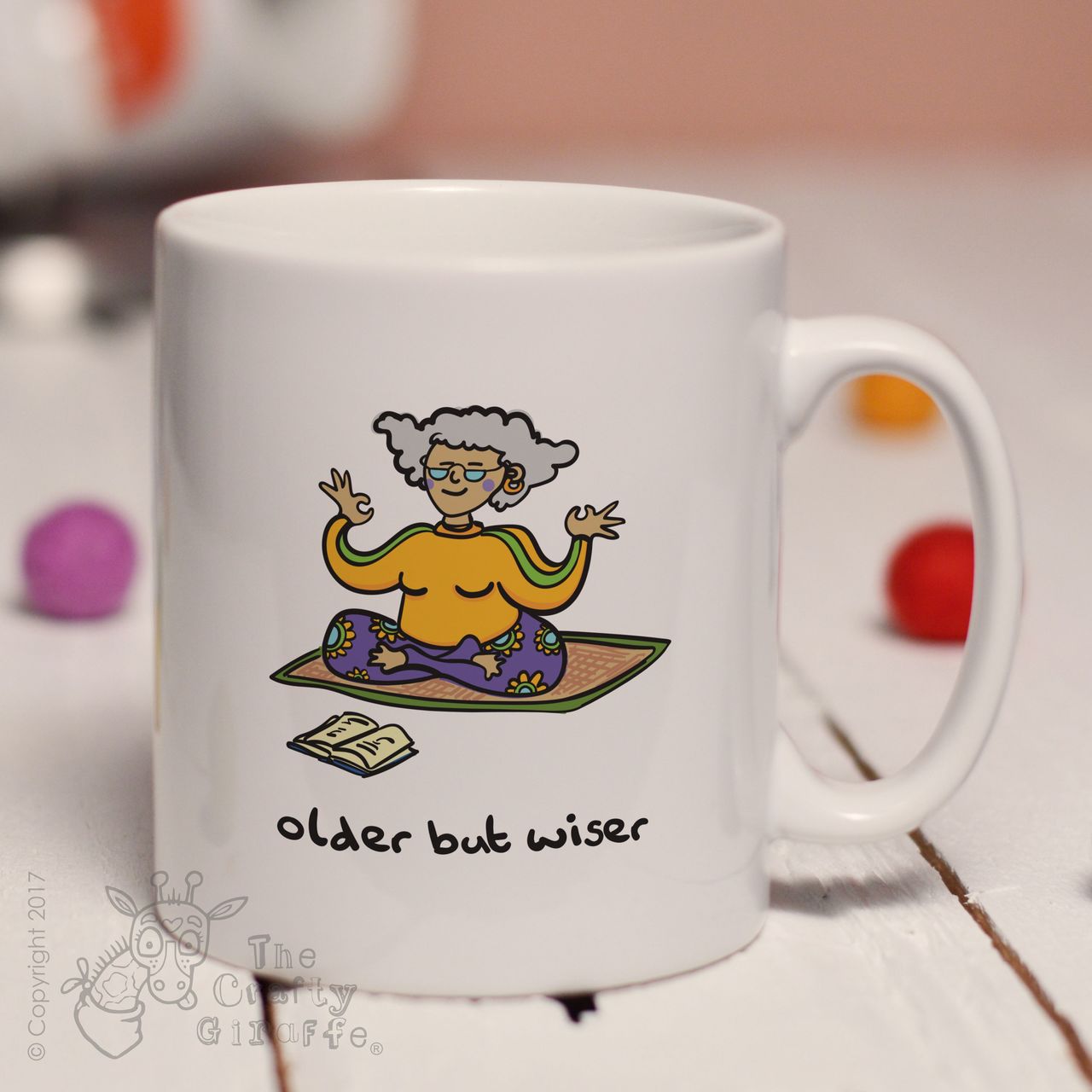 Older but wiser (lady) mug
