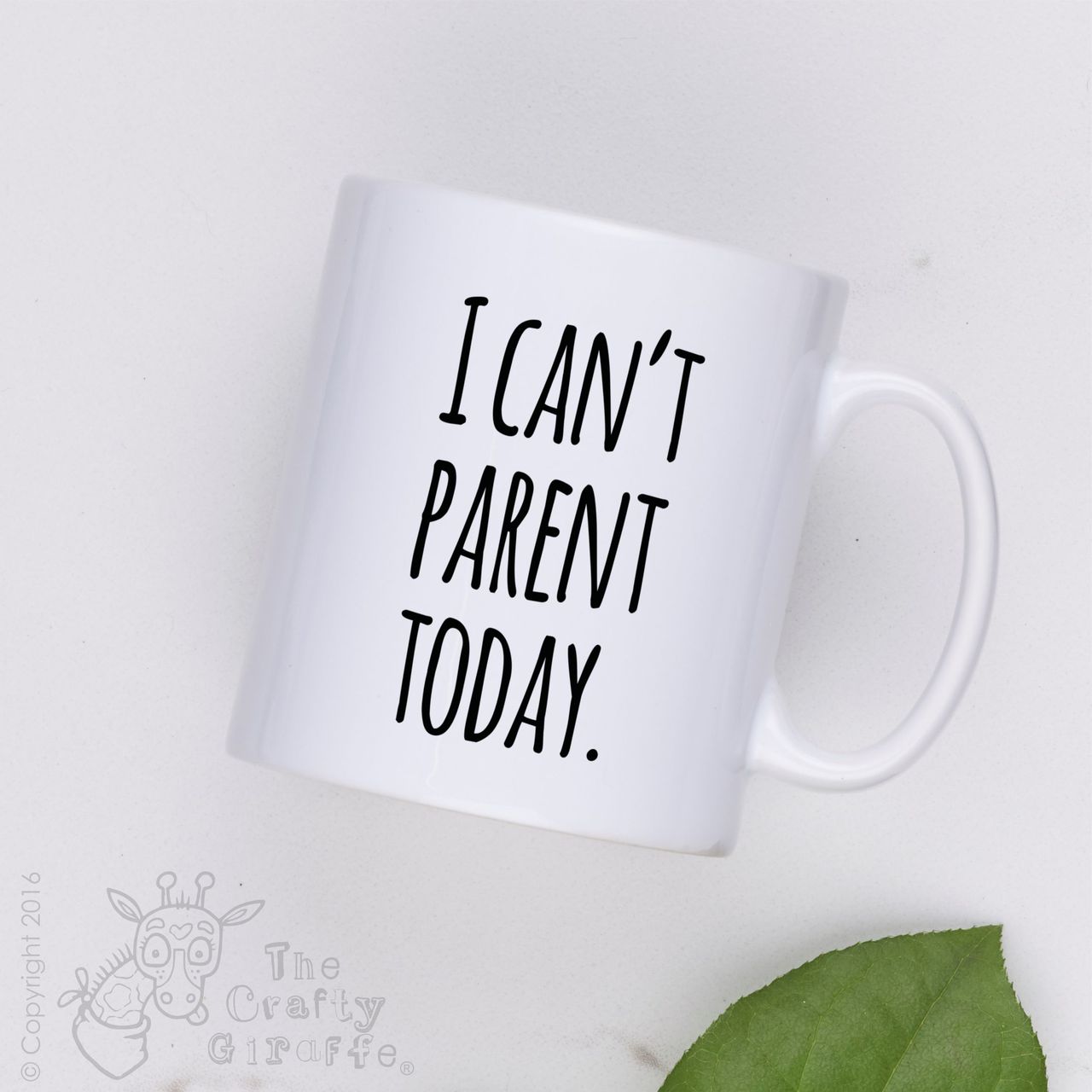 I can’t parent today Mug