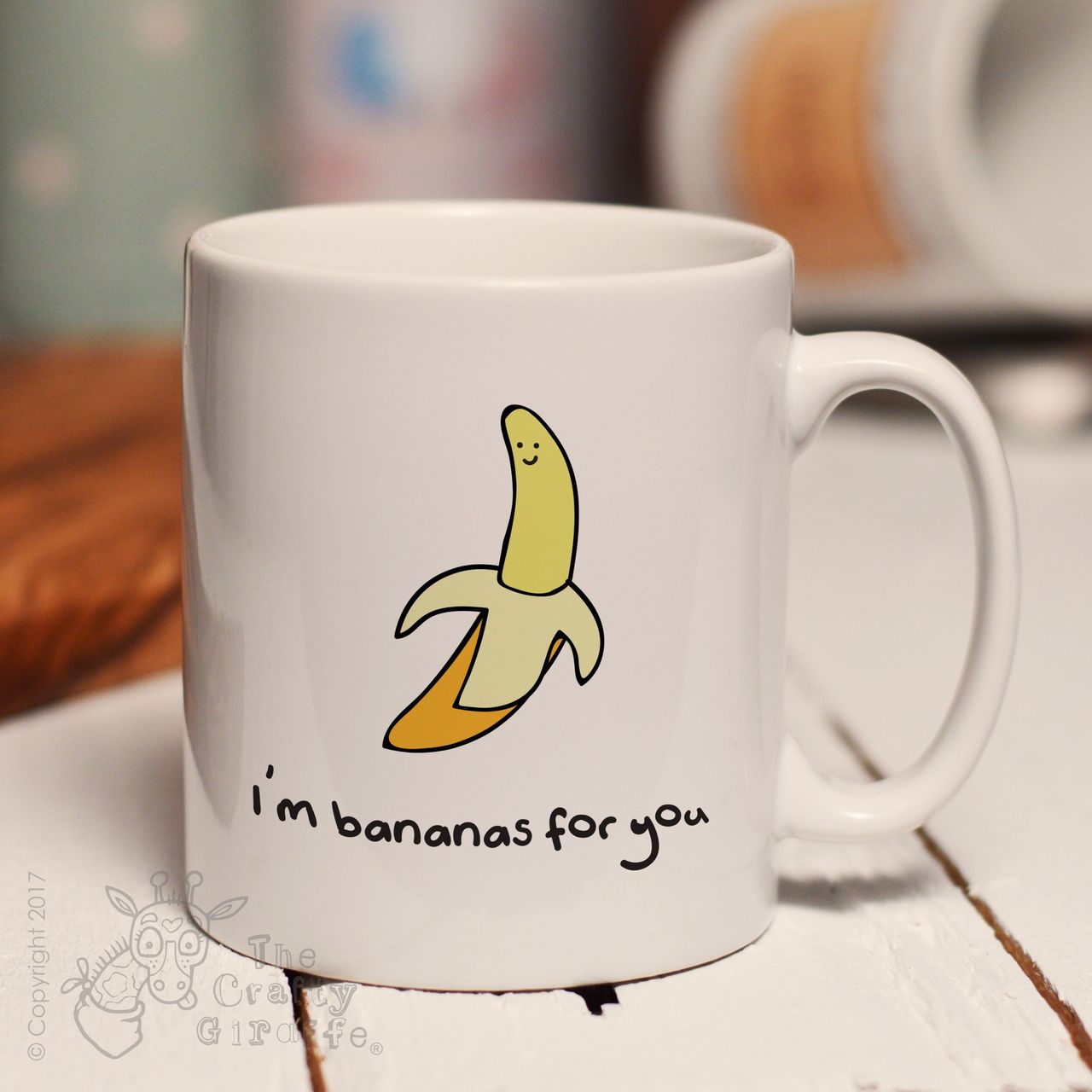 I’m bananas for you mug