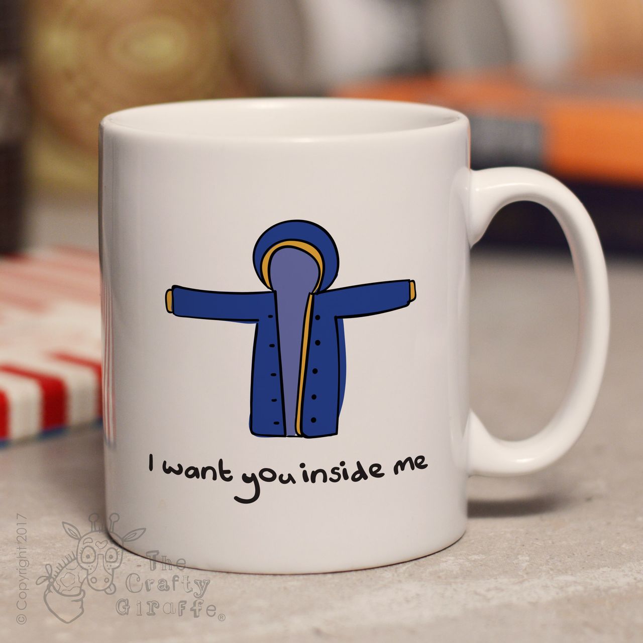 I want you inside me mug